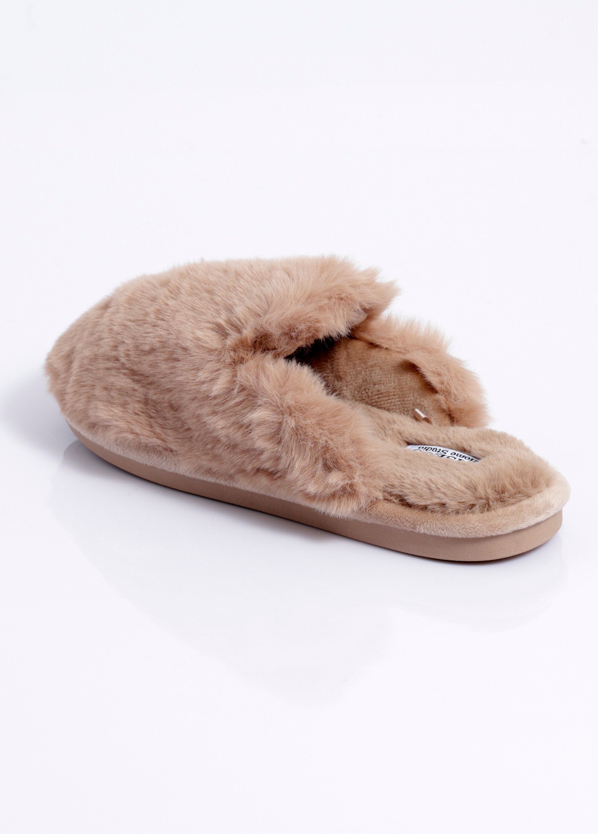 Warm_soft_fur_mule_slippers_Cognac_DO1_slim