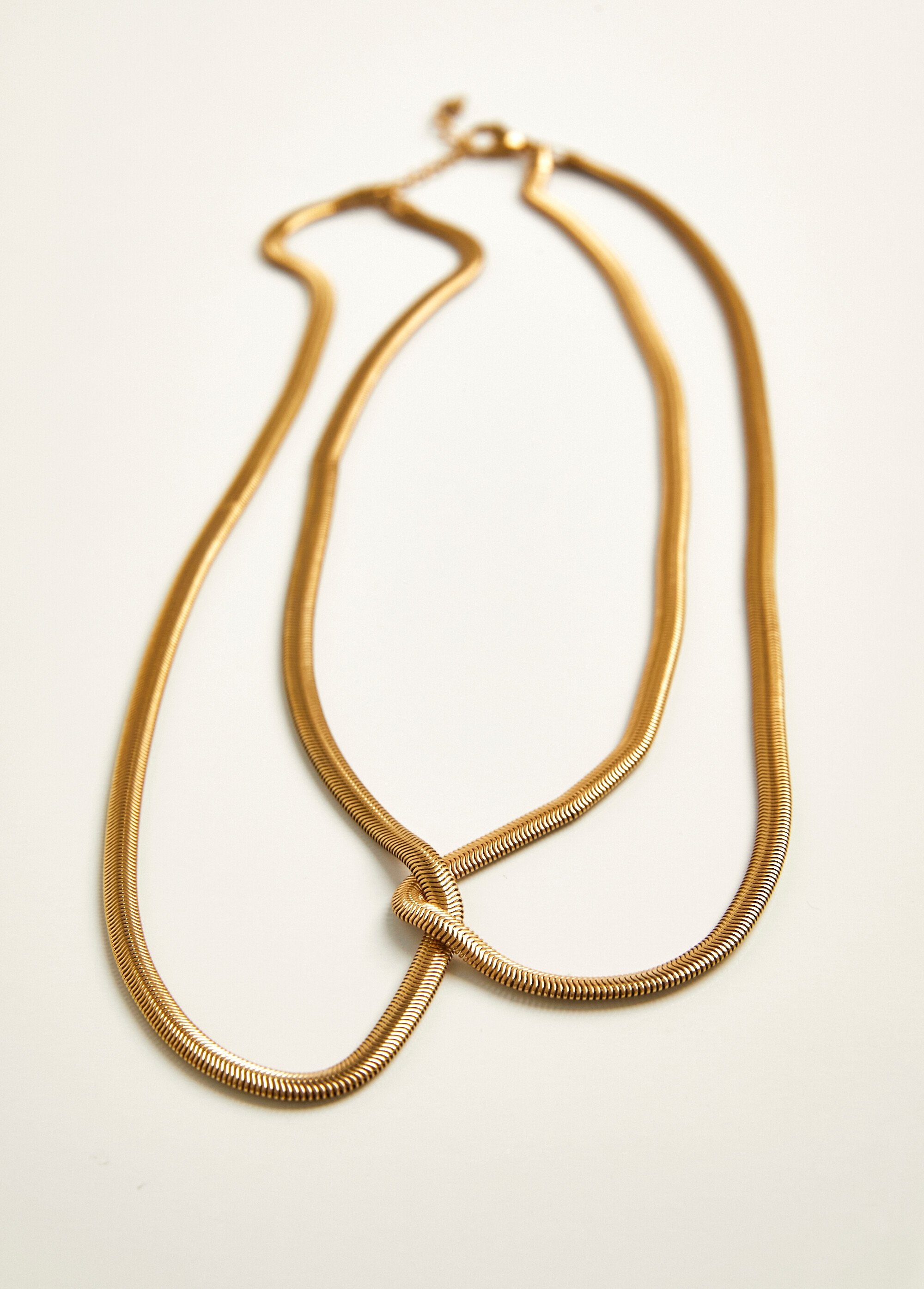 Double_snake_link_necklace_in_steel_Golden_DE1_slim