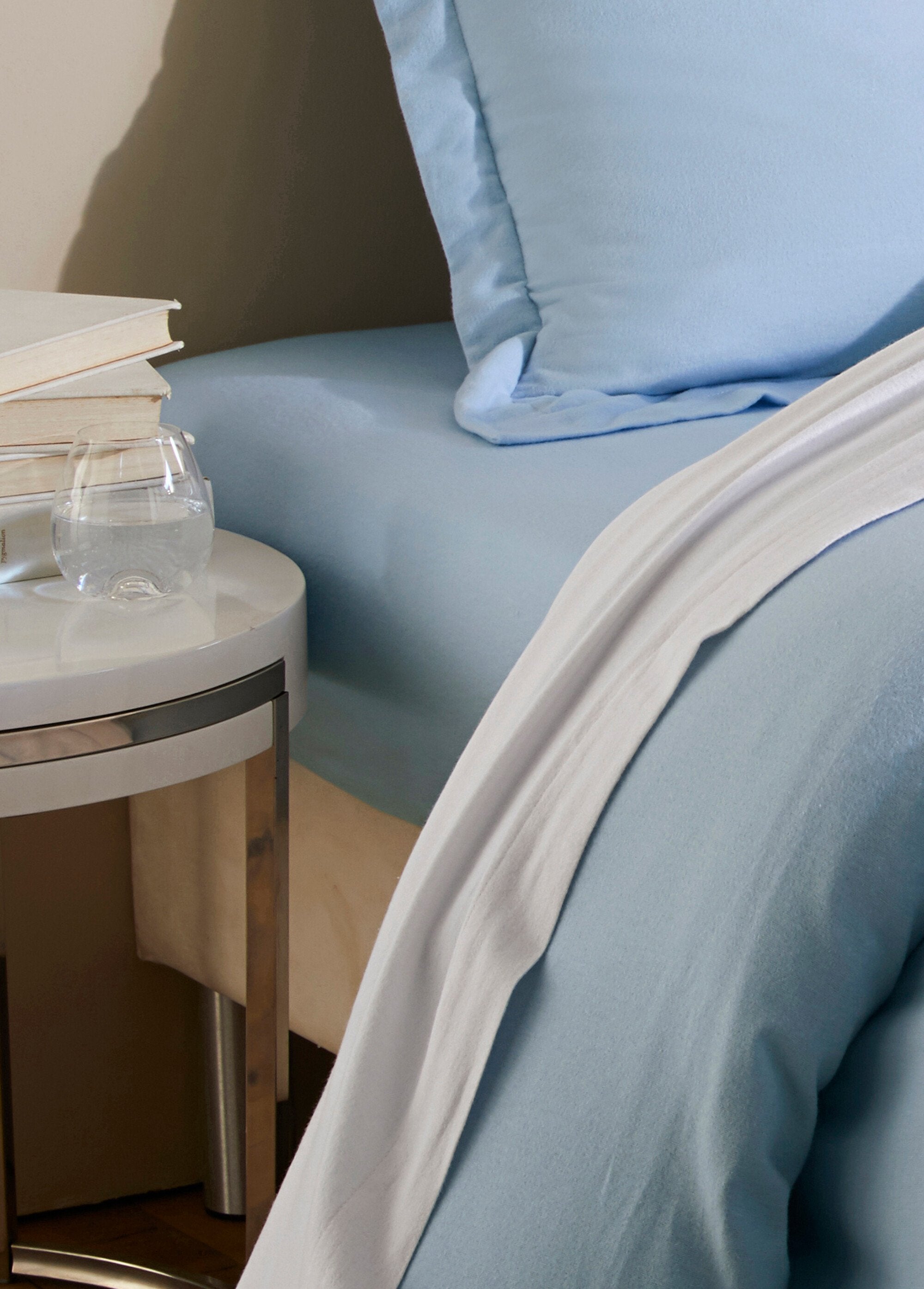 Plain_cotton_flannel_fitted_sheet_165g_interlocking_Emerald_DE1_slim