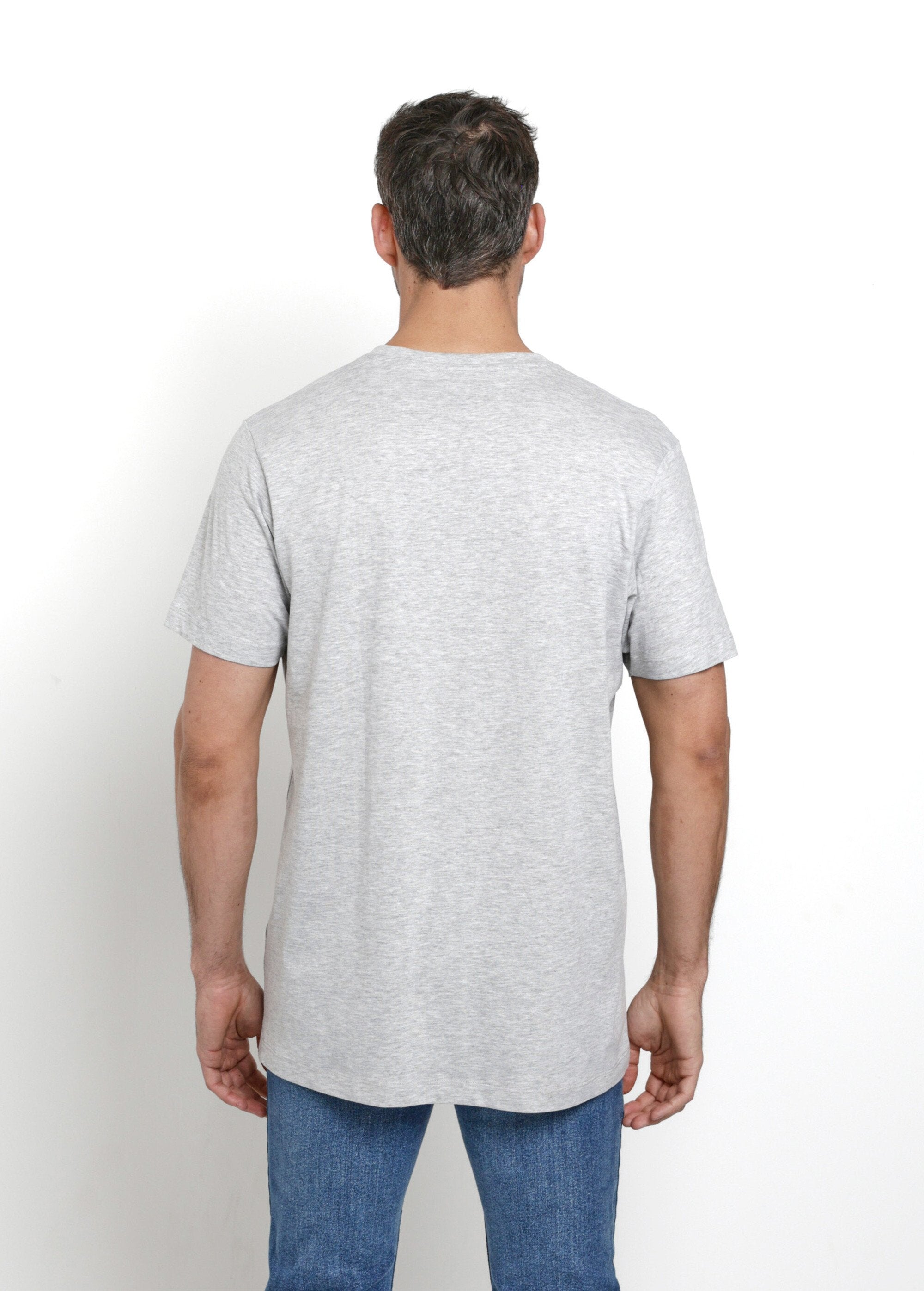 Heathered_V-neck_T-shirt_with_short_sleeves_Gray_DO1_slim