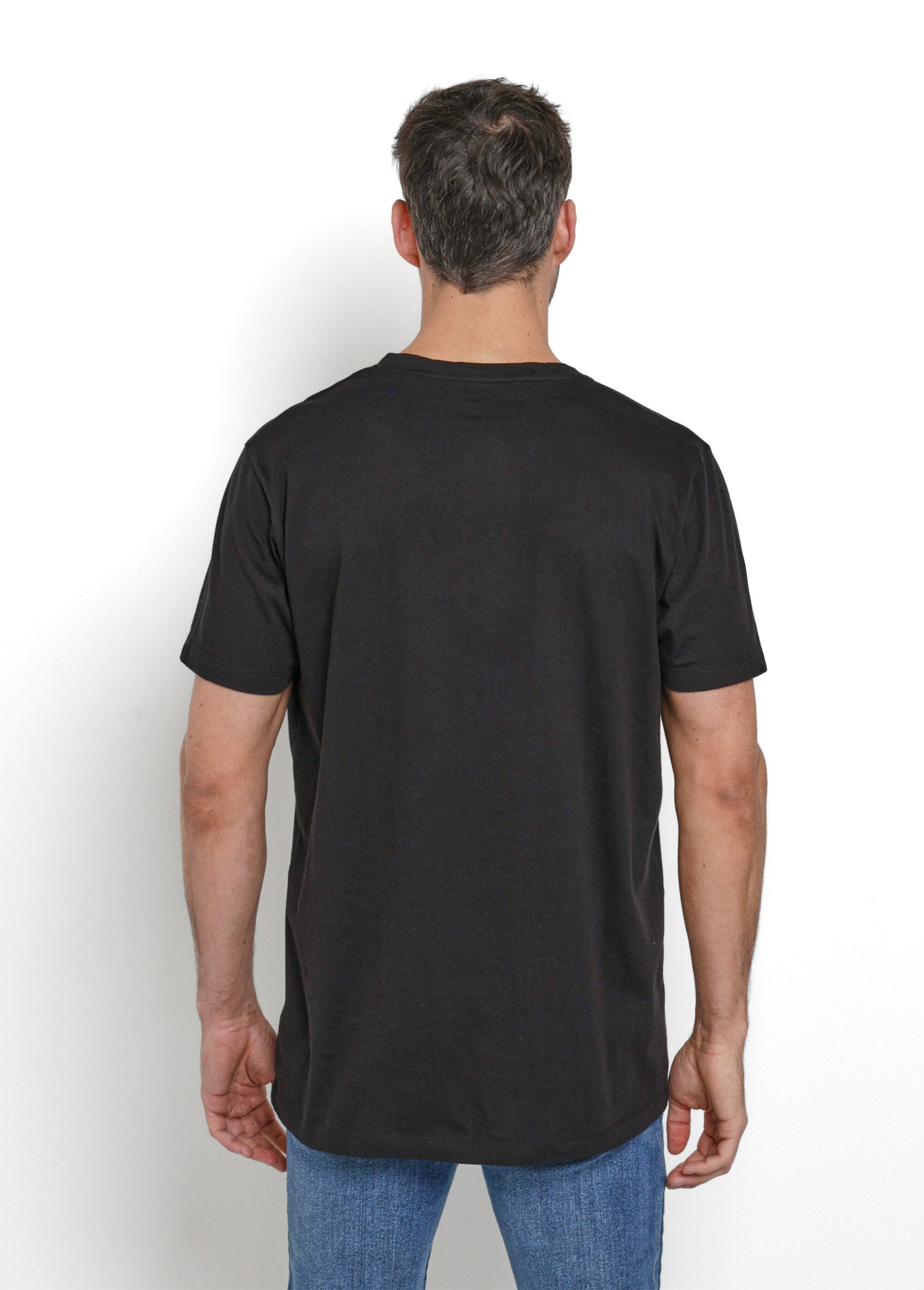 Dark_V-neck_short-sleeved_t-shirts_Black_DO1_slim