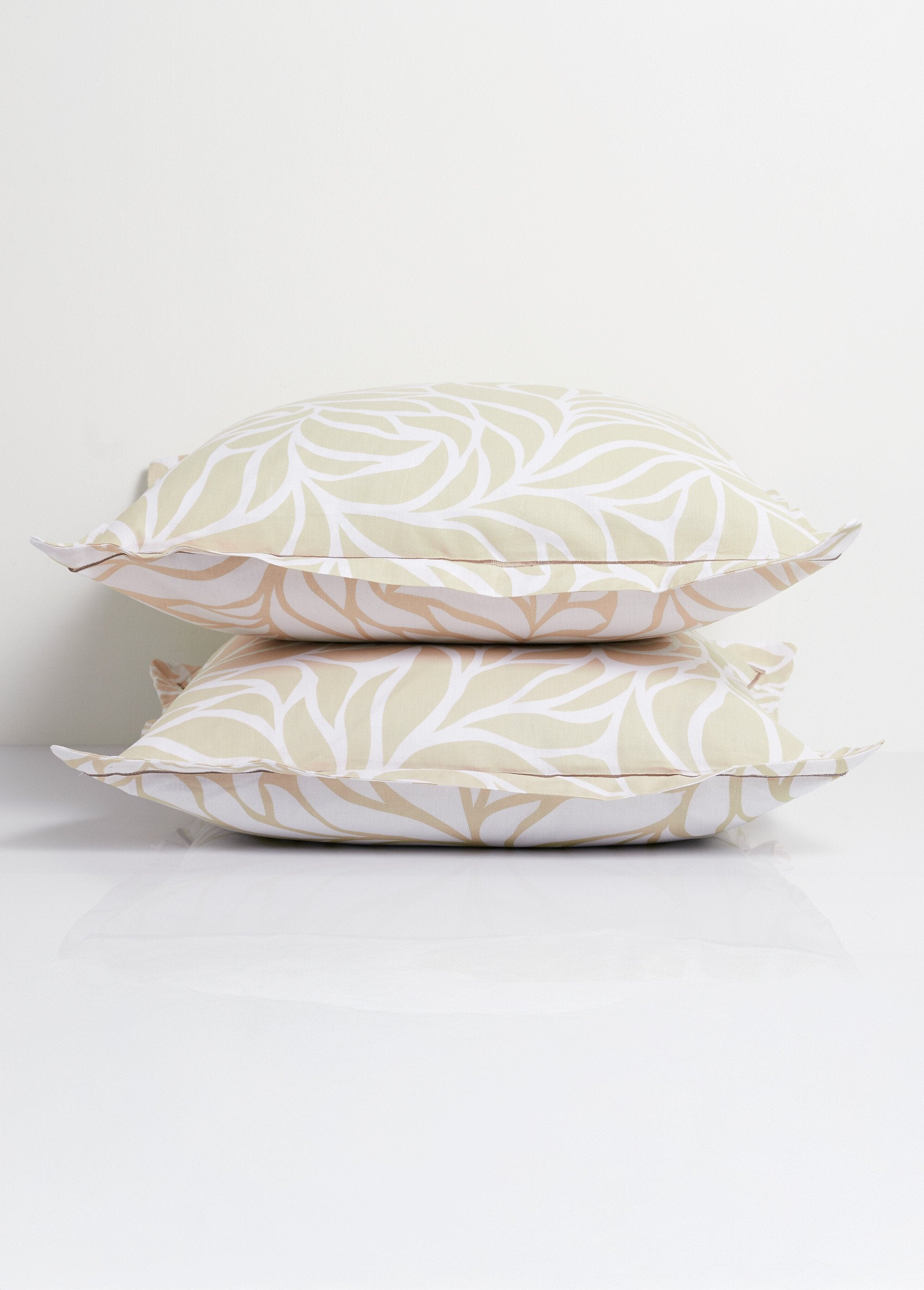 Cotton_duvet_cover_set,_leaves_Beige_DE2_slim