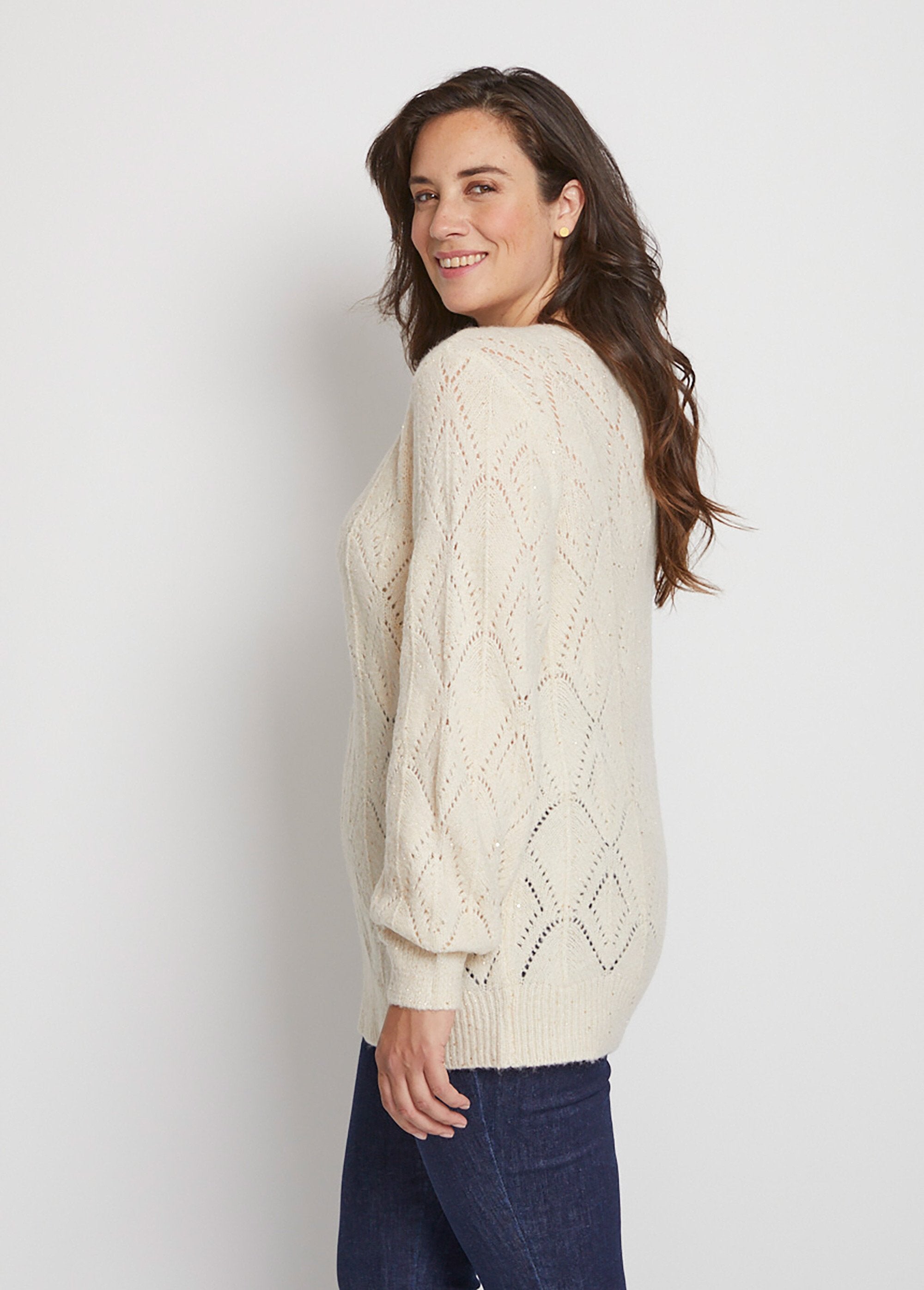 Sparkling_openwork_knit_sweater_with_a_round_neck_Sand_DR1_curvy