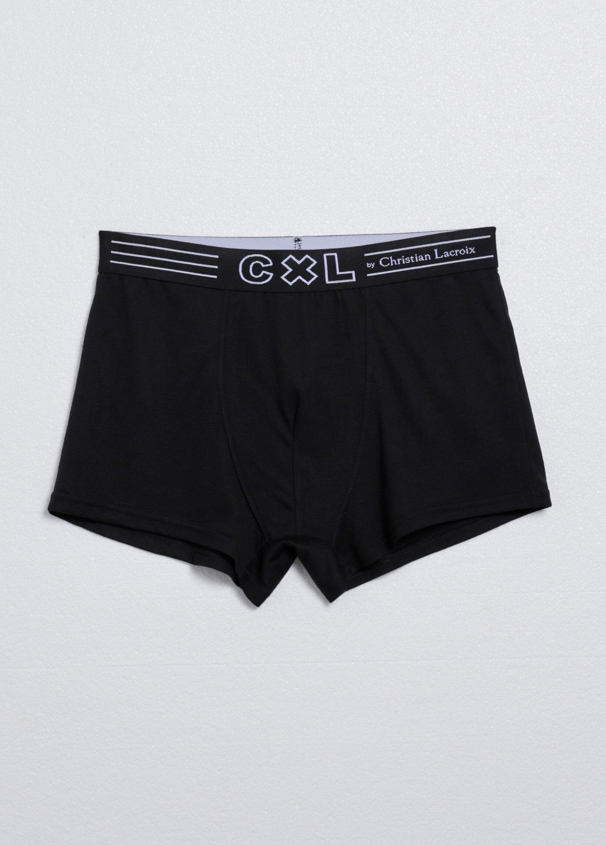 Plain_boxers_with_elasticated_waistband_and_logo_Black_matching_DE2_slim