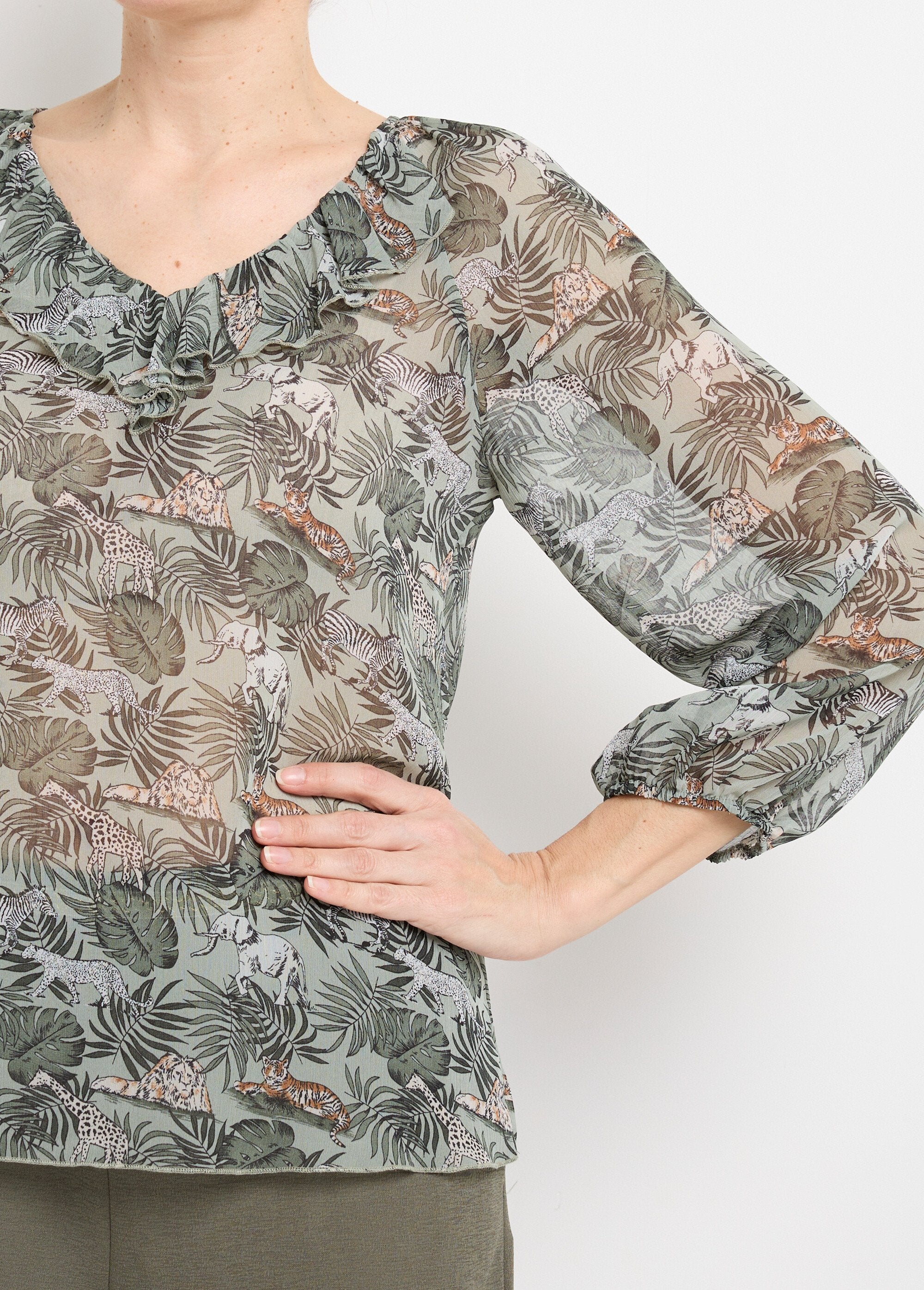 Jungle_animal_print_voile_tunic_Green_prints_DE1_slim