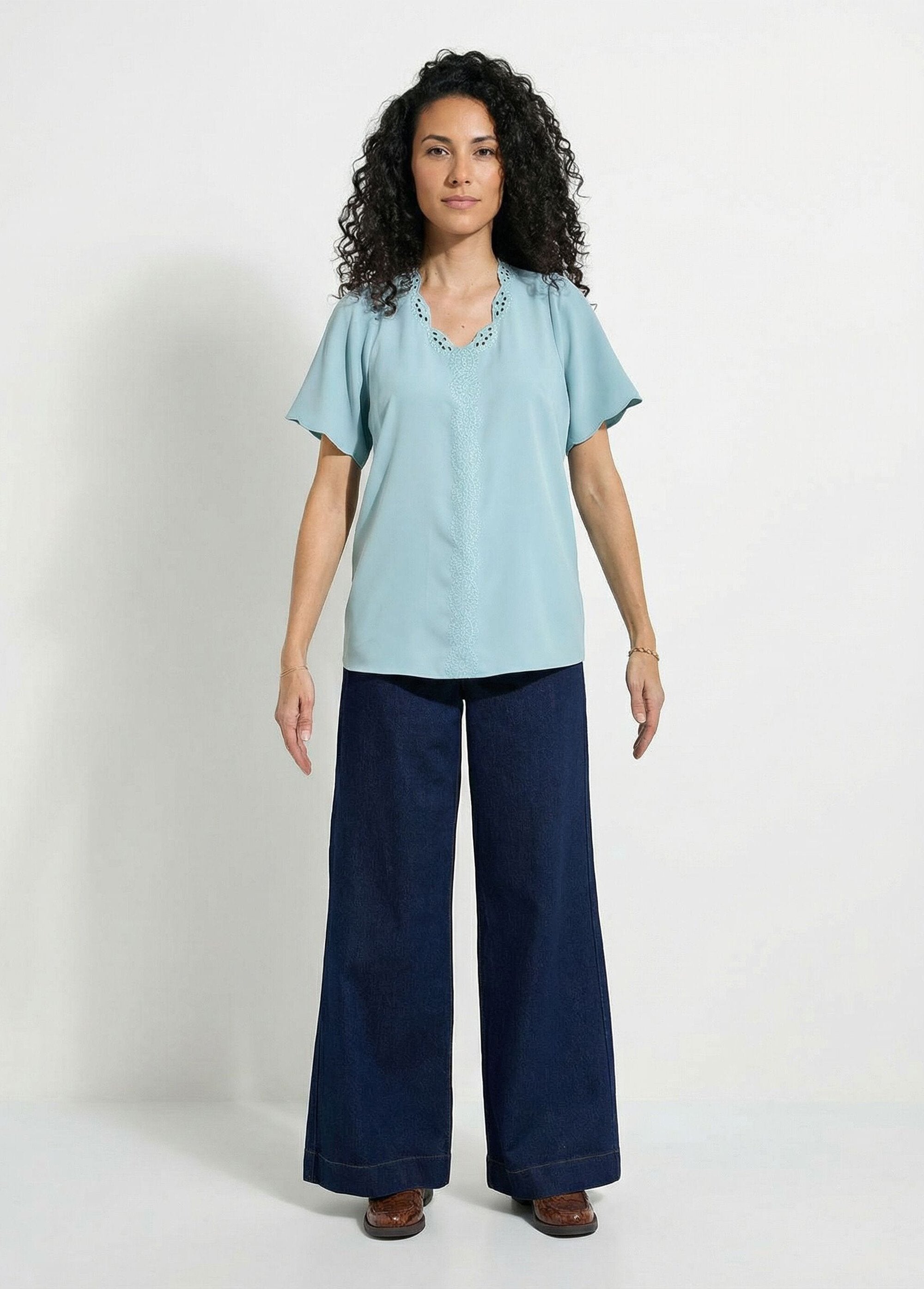 Tunique_longue_brodée_manches_courtes_unie_Opaline_SF1_slim