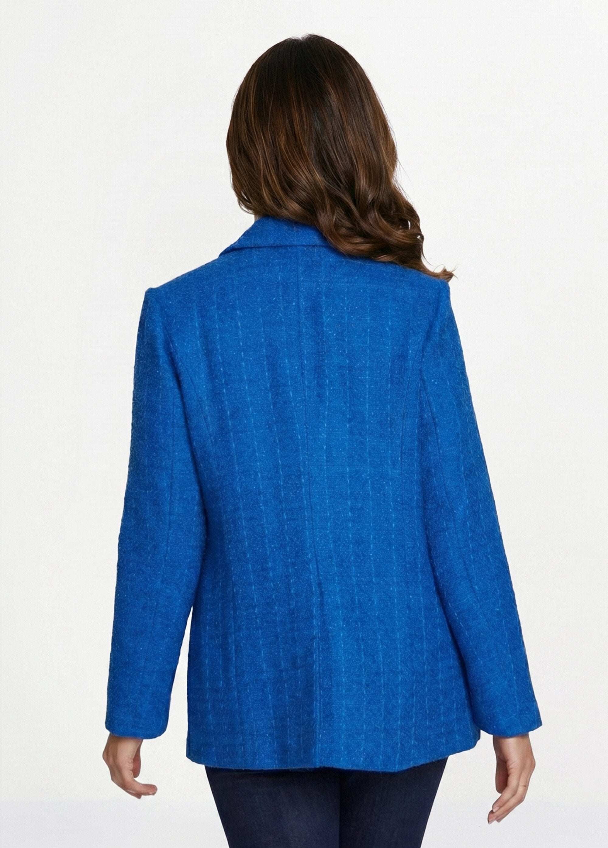 Straight_buttoned_jacket_in_basket_weave_fabric_with_tailored_collar_Hard_blue_DO1_slim