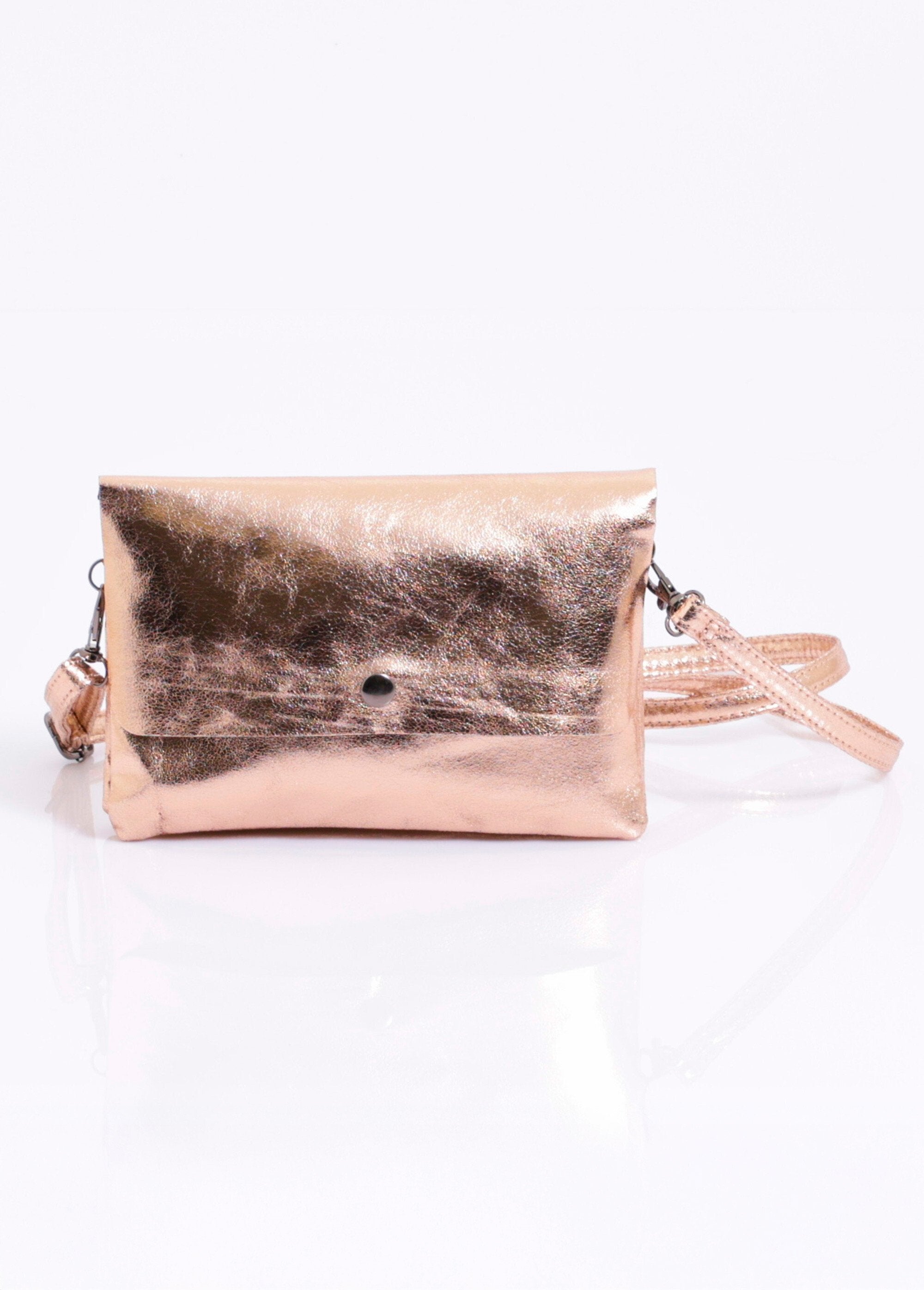 Chic_metallic_clutch_bag_with_flap_Rose_gold_FA1_slim