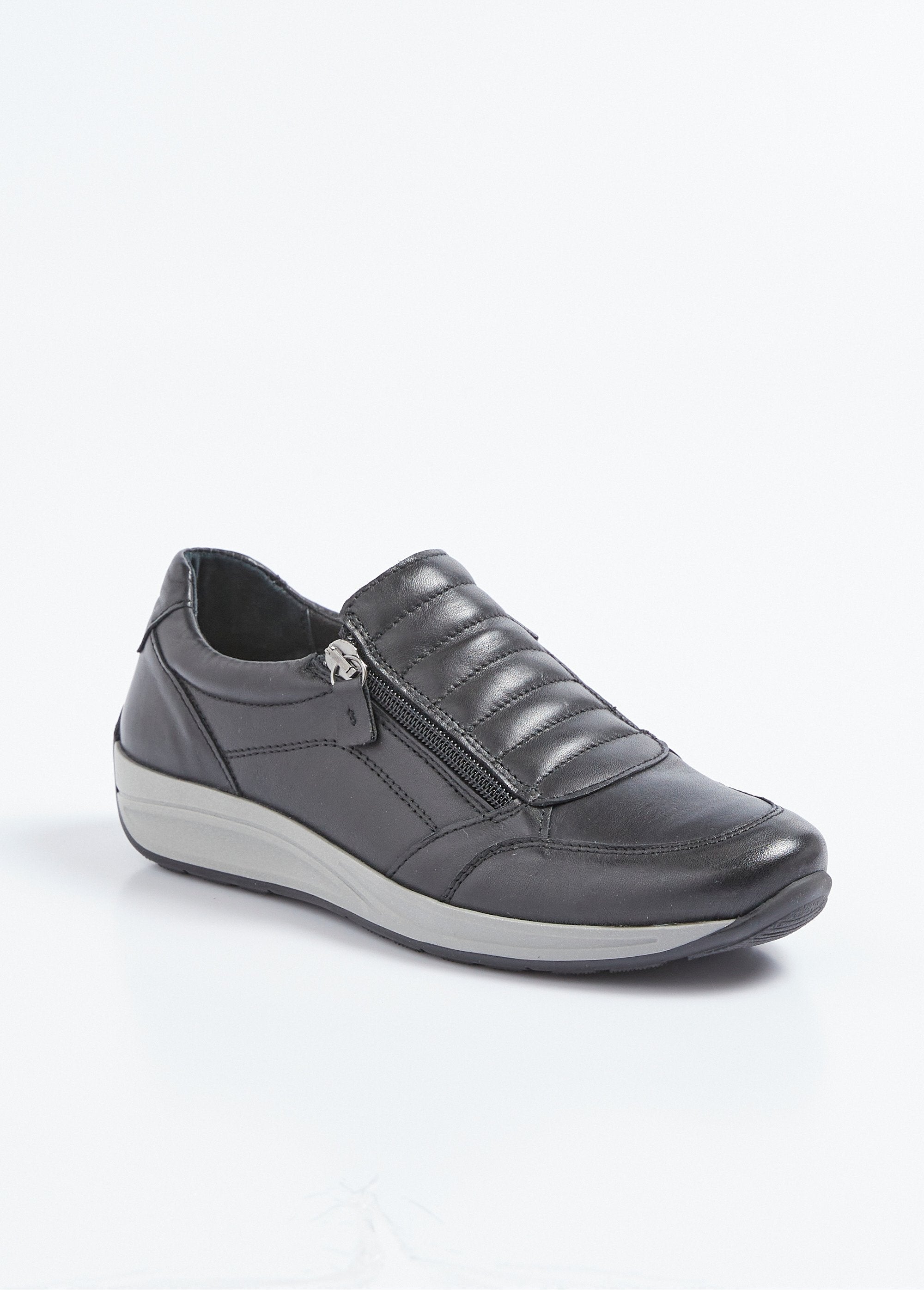 Baskets_cuir_zippées_grande_largeur_Noir_FA1_slim