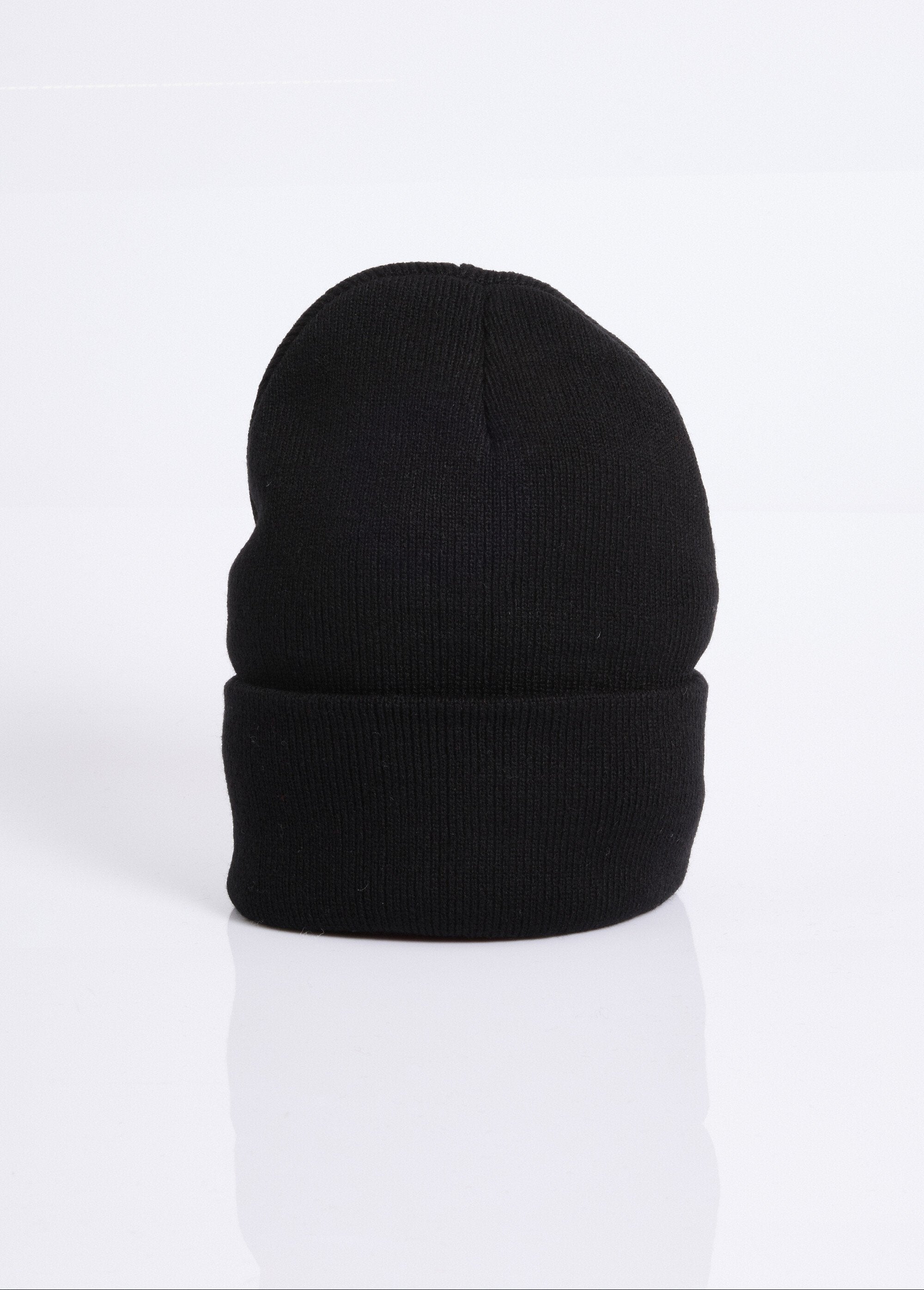 Fine_knit_hat_with_cuffs_Black_FA1_slim