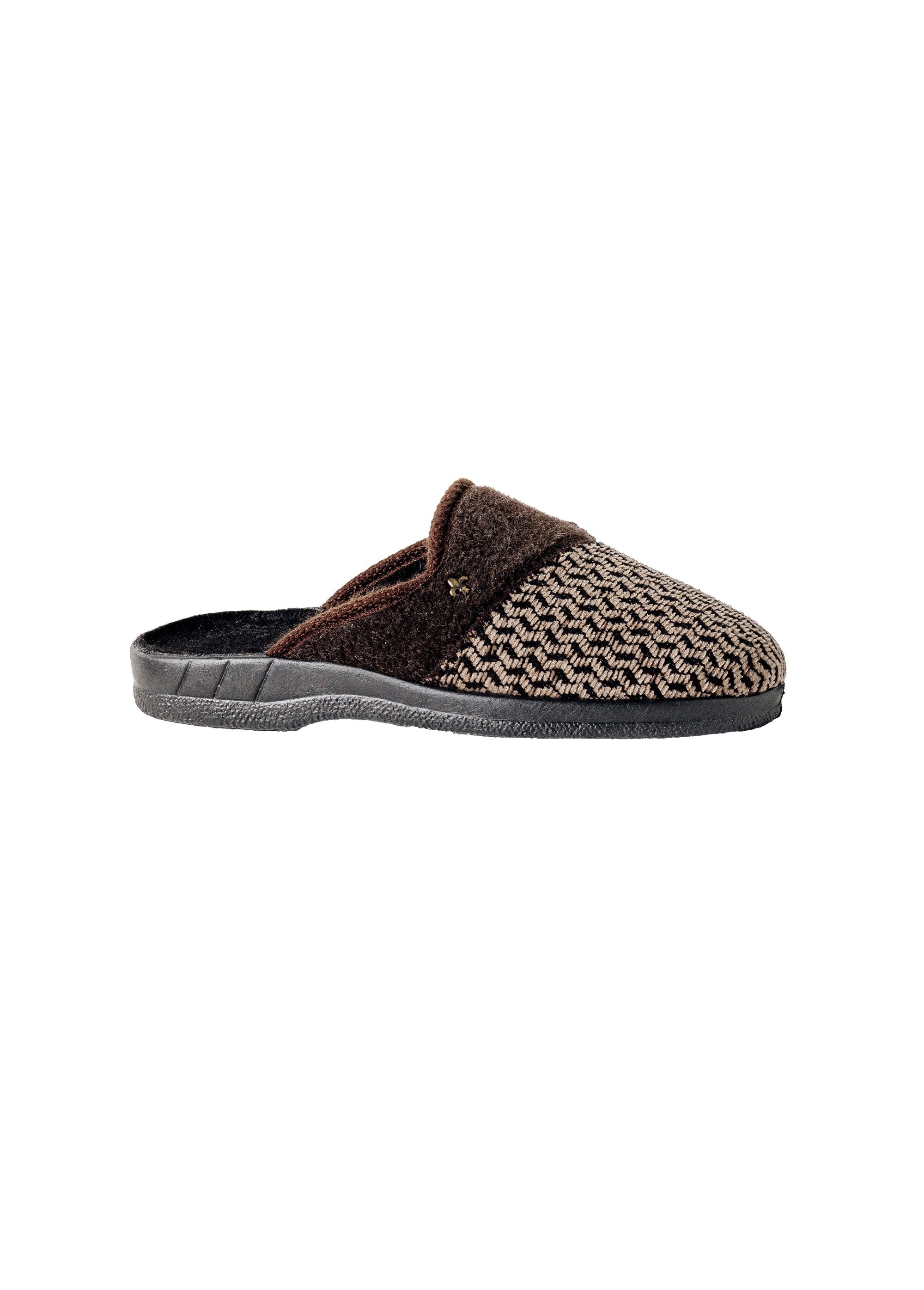 Unisex_comfort-width_mule_slippers_Brown_DR1_slim