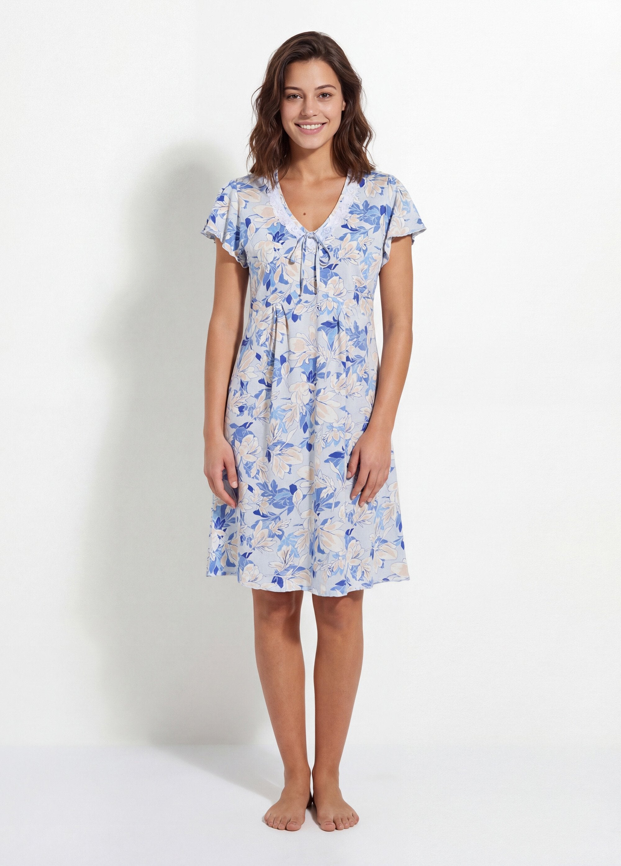 Cotton_lace_nightgown_Blue_print_FA1_slim