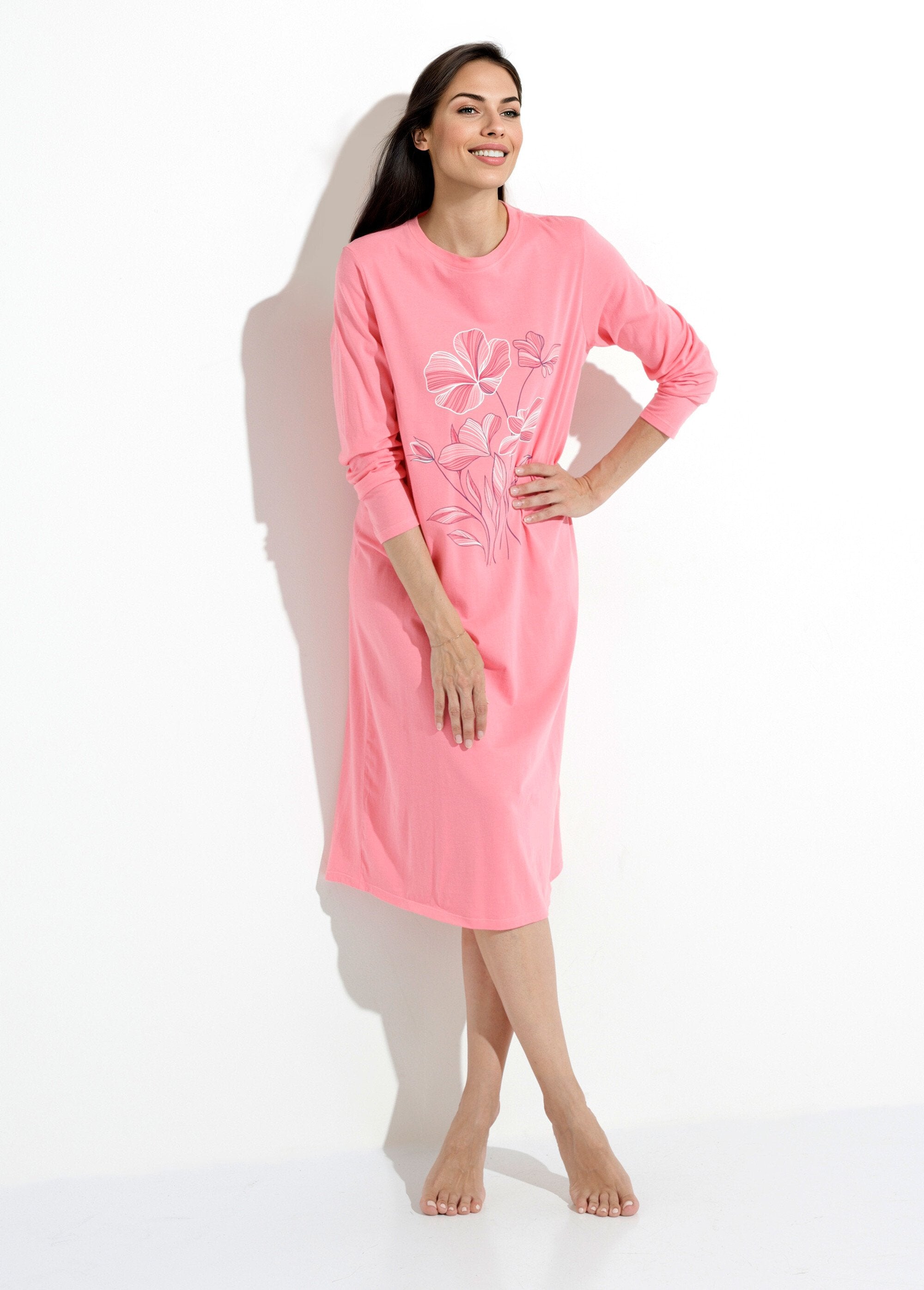 Chemise_de_nuit_coton_mi_longue_-_lot_de_2_Assortis_lot2_SF1_slim