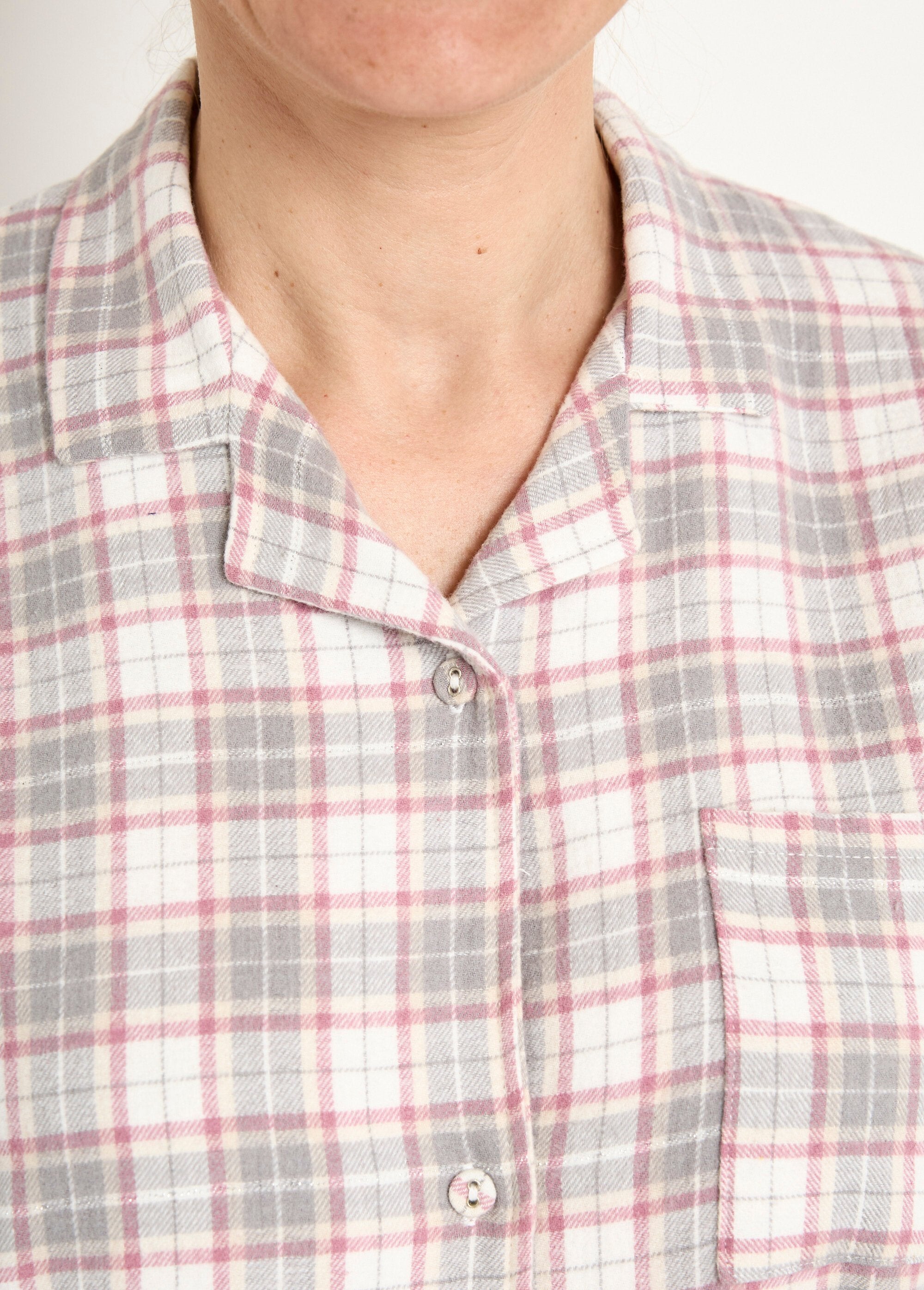 Chemise_de_nuit_liquette_flanelle_carreaux_coton_gratté_Ecossais_gris_DE1_slim