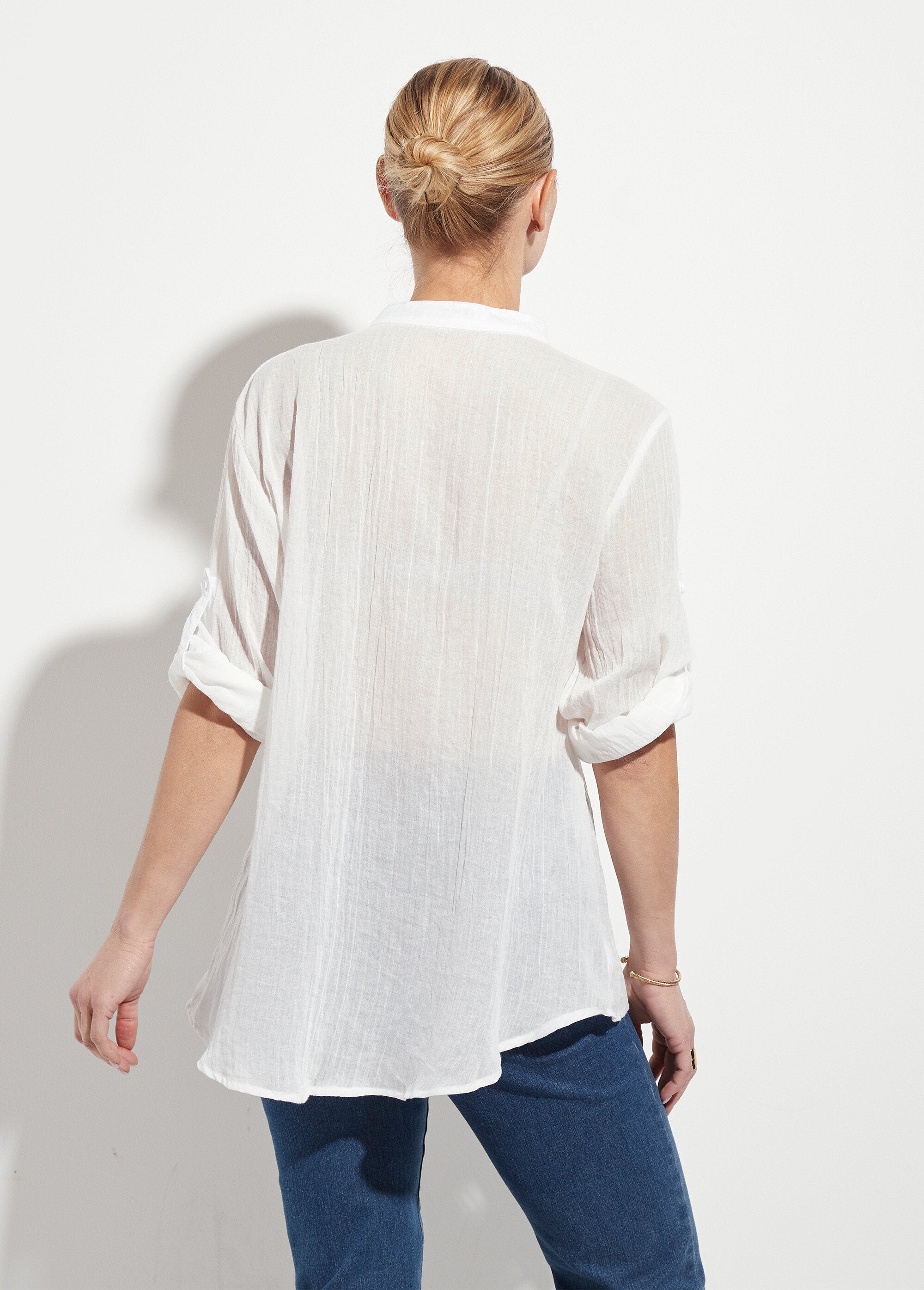 Loose-fitting_cotton_voile_Tunisian_collar_blouse_White_DO1_slim