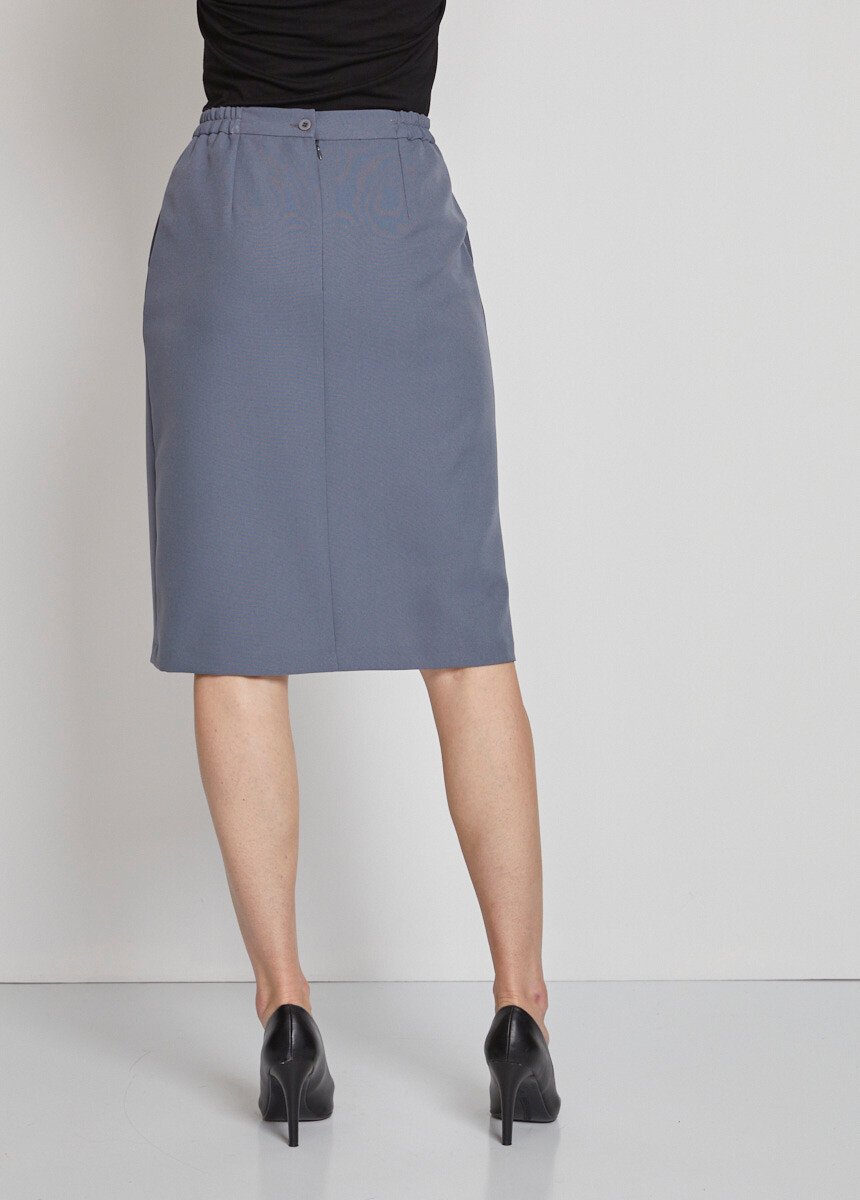 Mid-length_straight_skirt_in_wrinkle-free_fabric_Gray_DO1_slim