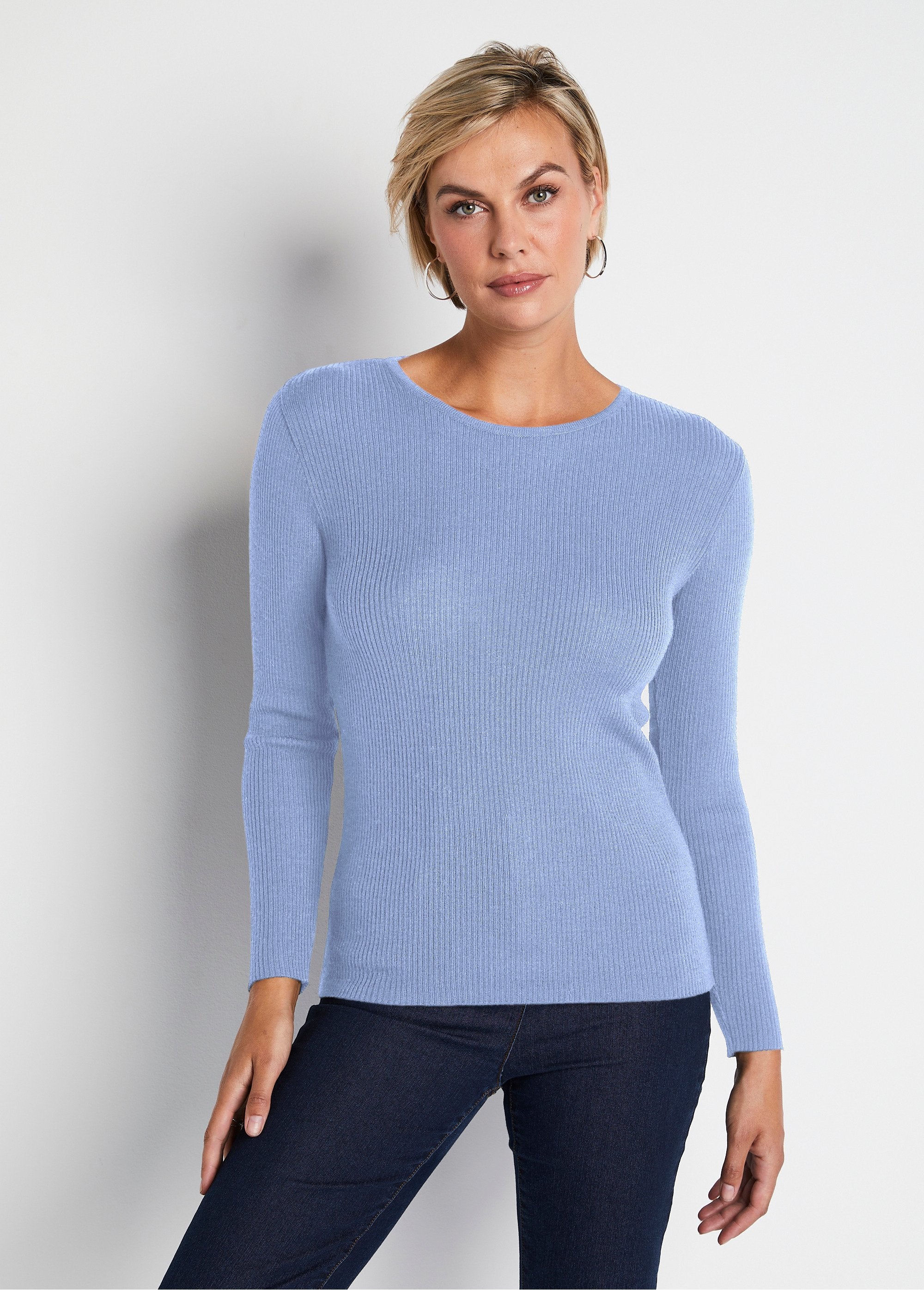 Warm_round_neck_merino_wool_sweater_Blue_FA1_slim