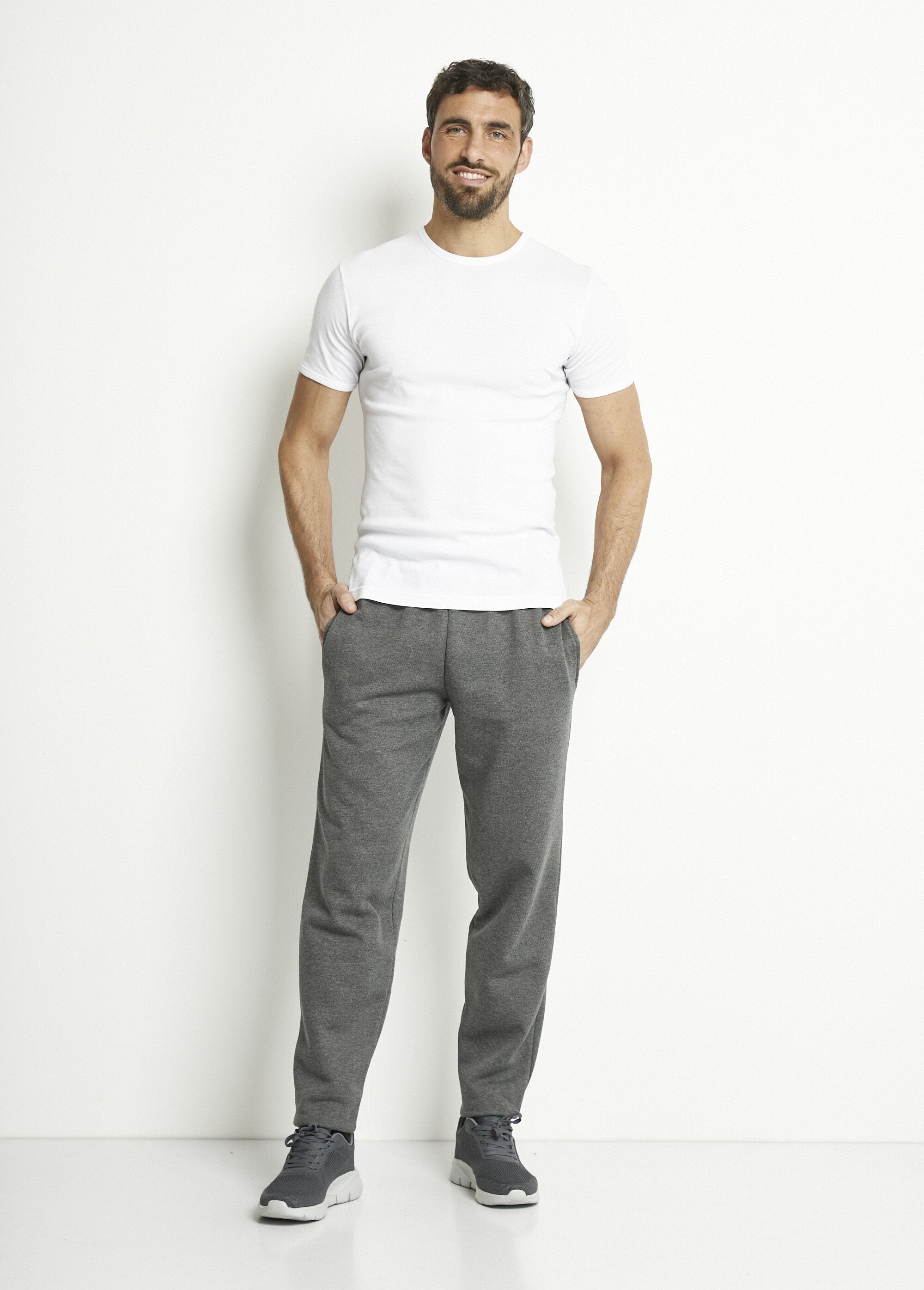 Fleece_jogging_pants_with_elasticated_waistband_Charcoal_grey_SF1_slim