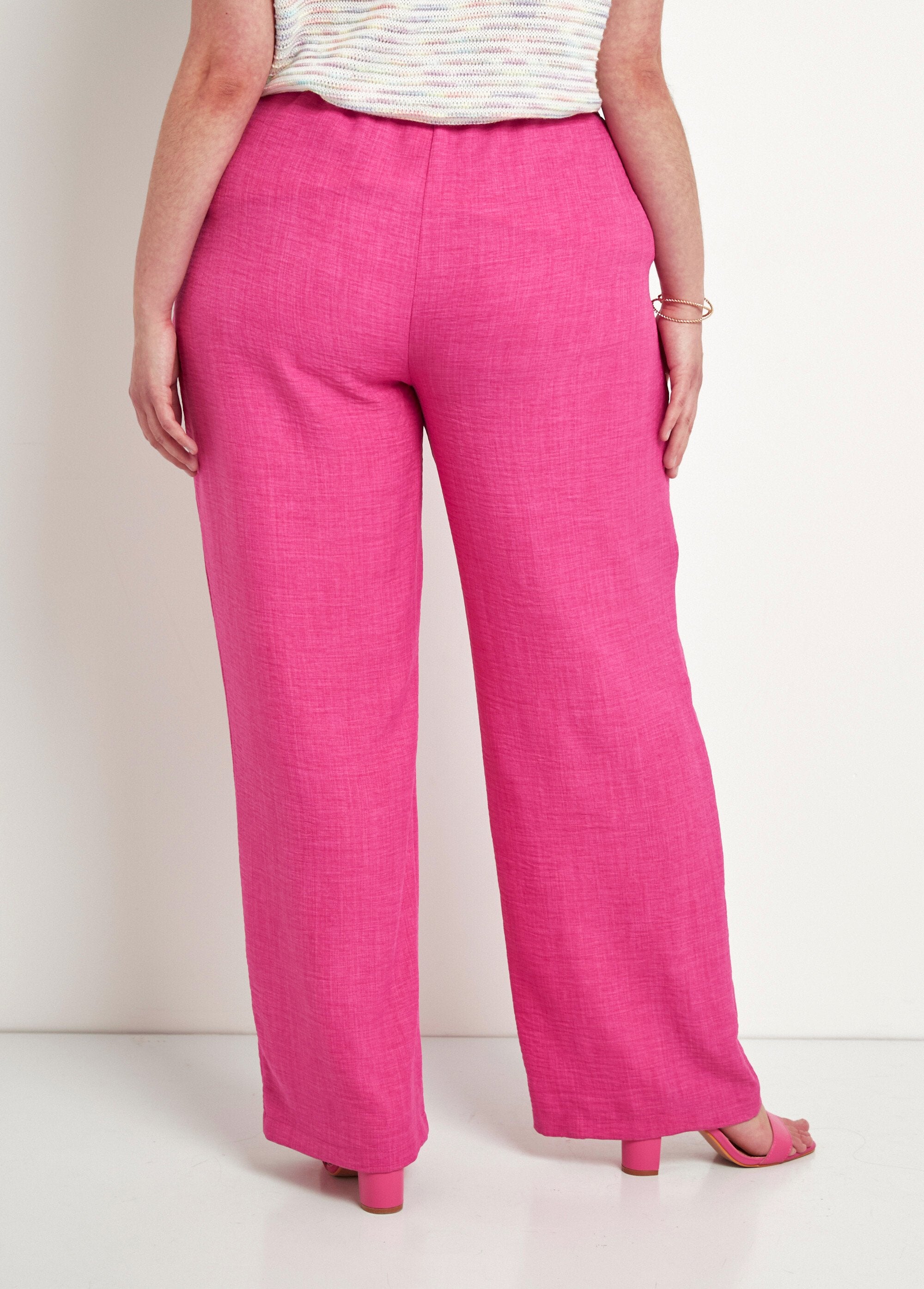 Wide_elasticated_waist_linen_look_trousers_Pink_DO1_curvy