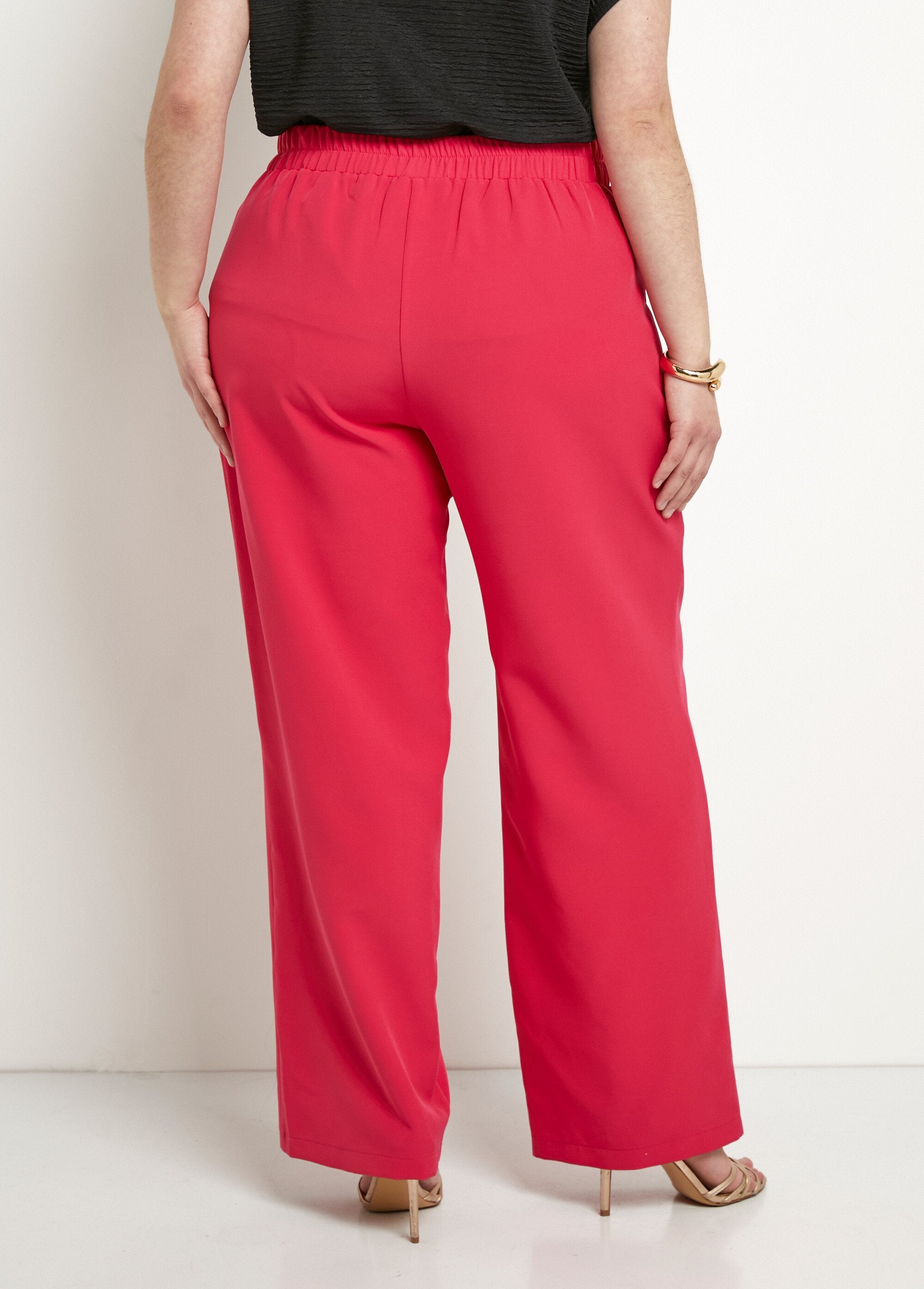 Plain_wide_leg_pants_with_semi-elasticated_waist_Fuchsia_DO1_curvy