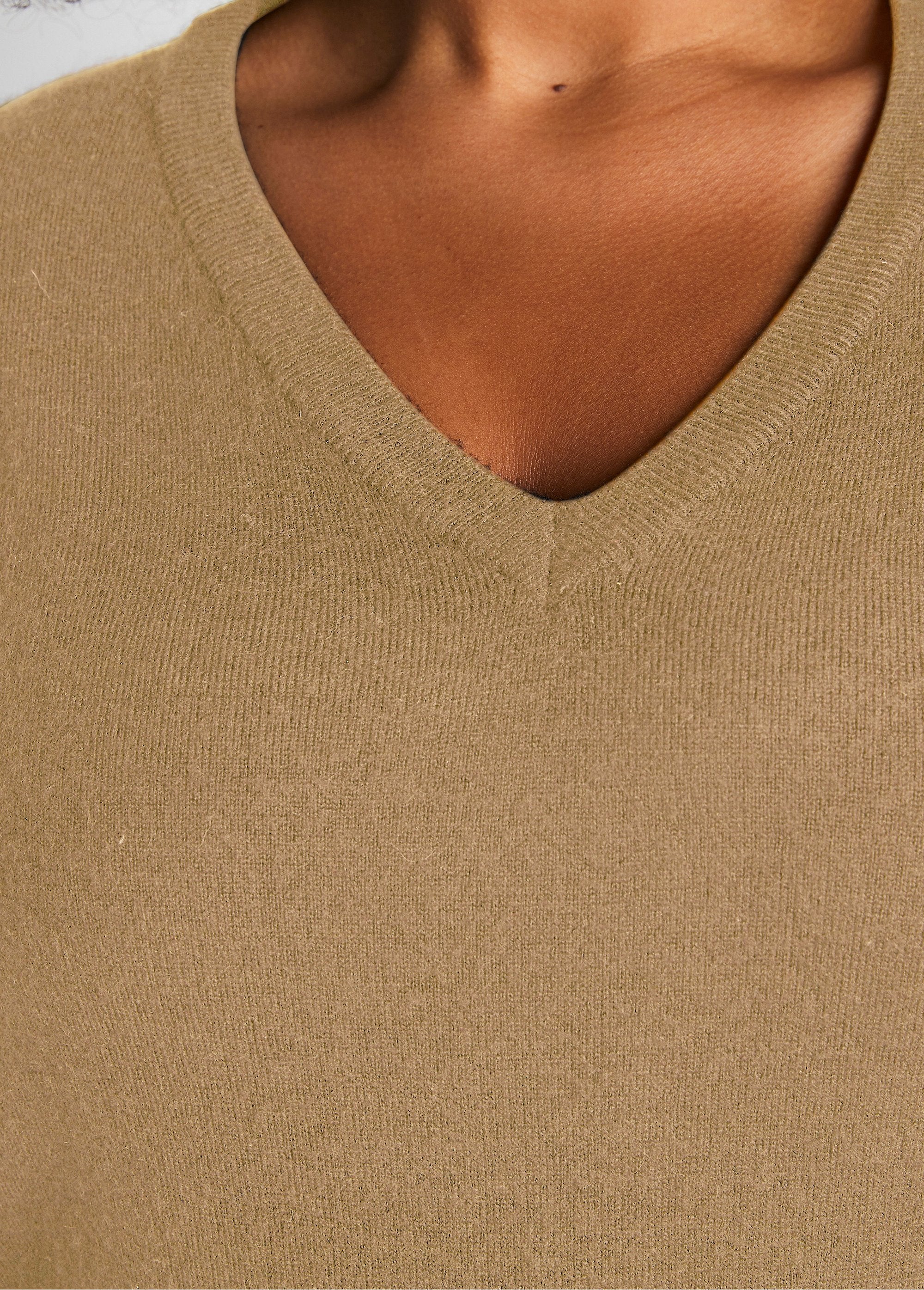 Soft_long-sleeved_V-neck_sweater_camel_DE1_curvy