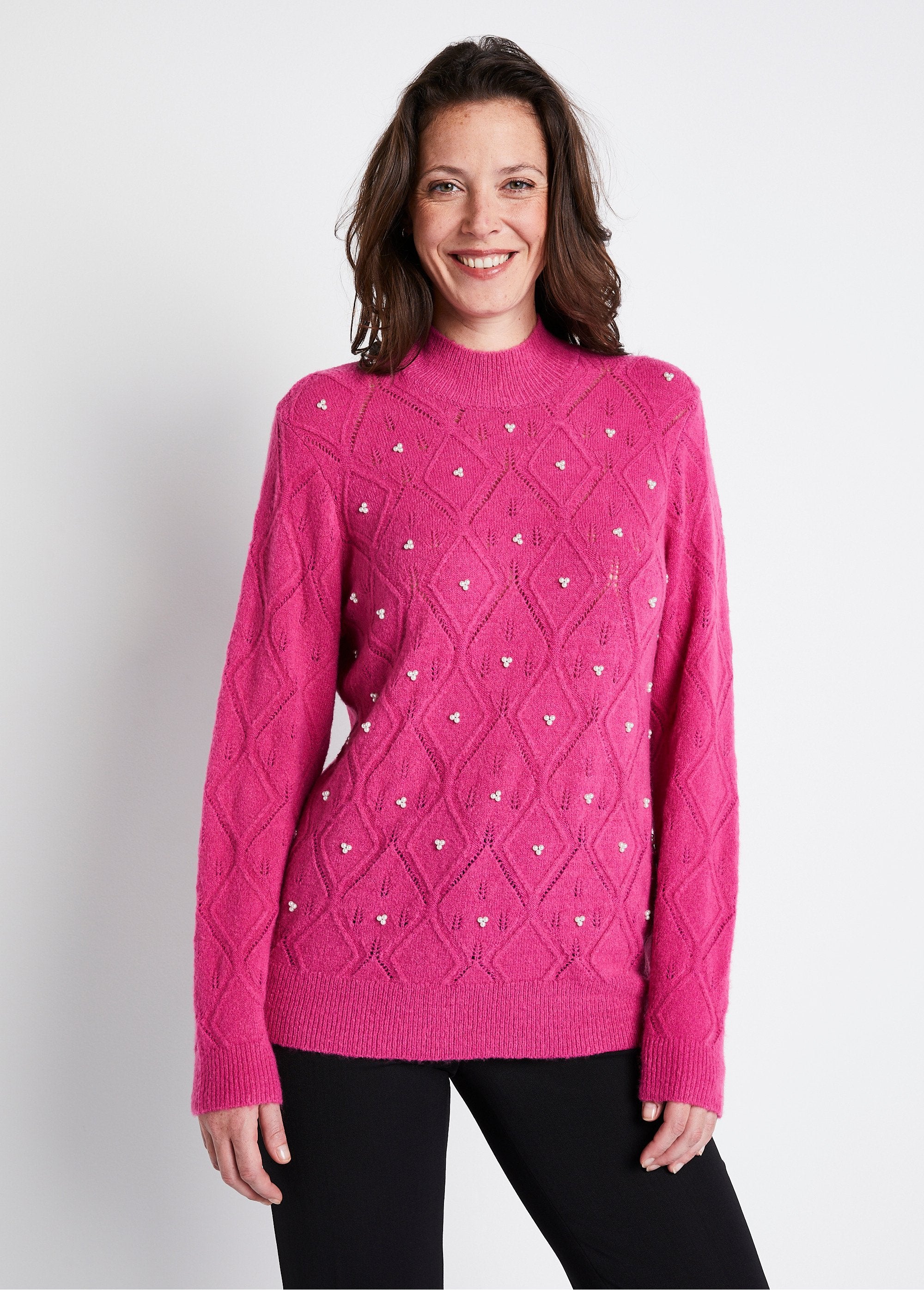 Soft_openwork_beaded_sweater_with_high_collar_Pink_FA1_slim