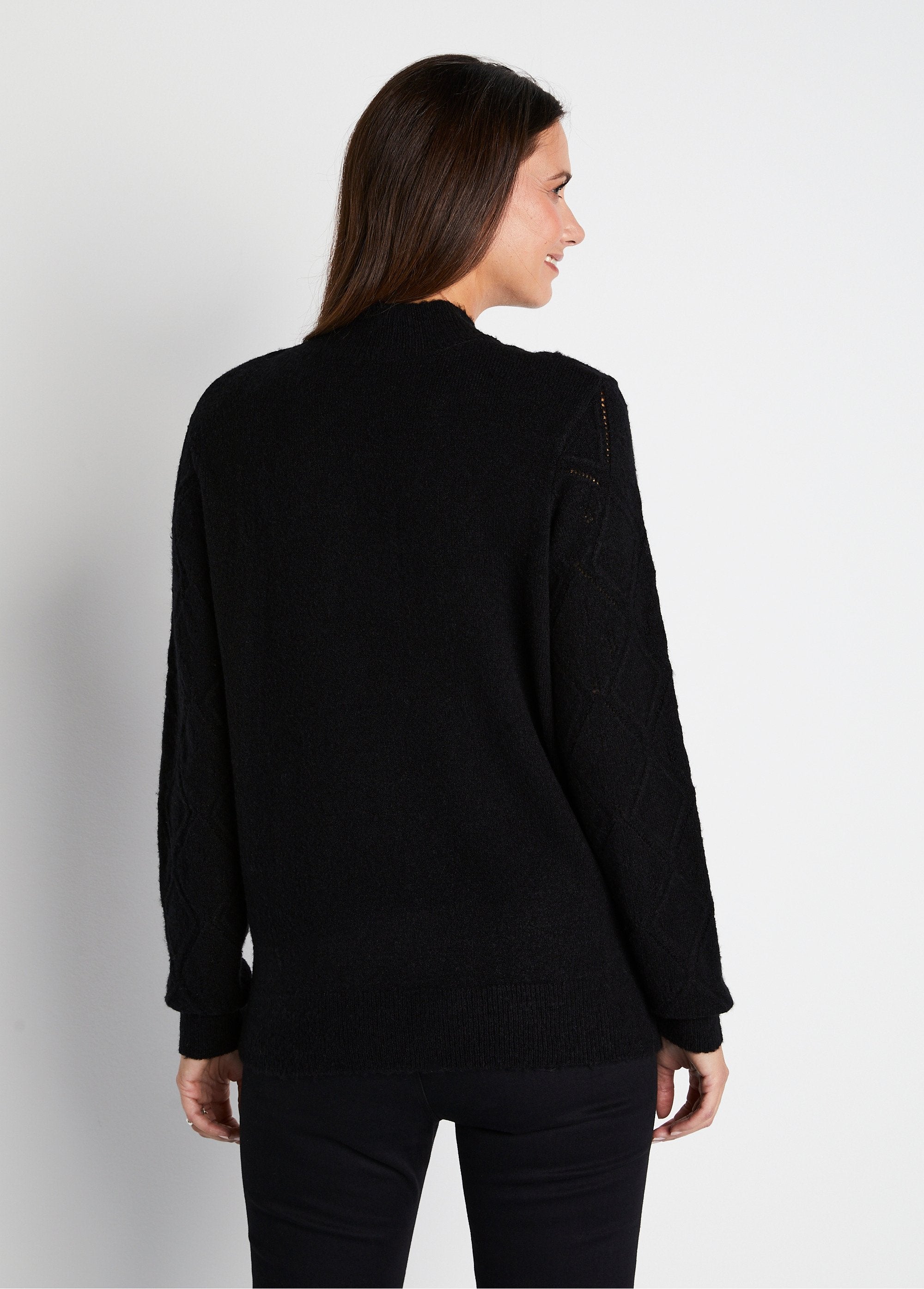 Soft_openwork_beaded_sweater_with_high_collar_Black_DO1_slim