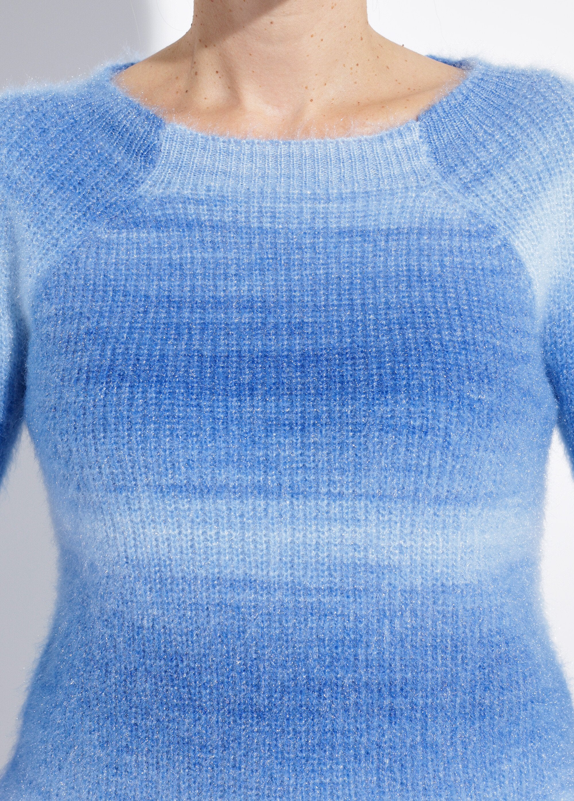 Pull_raglan_maille_poilue_effet_tie_&_dye_Bleu_DE1_slim