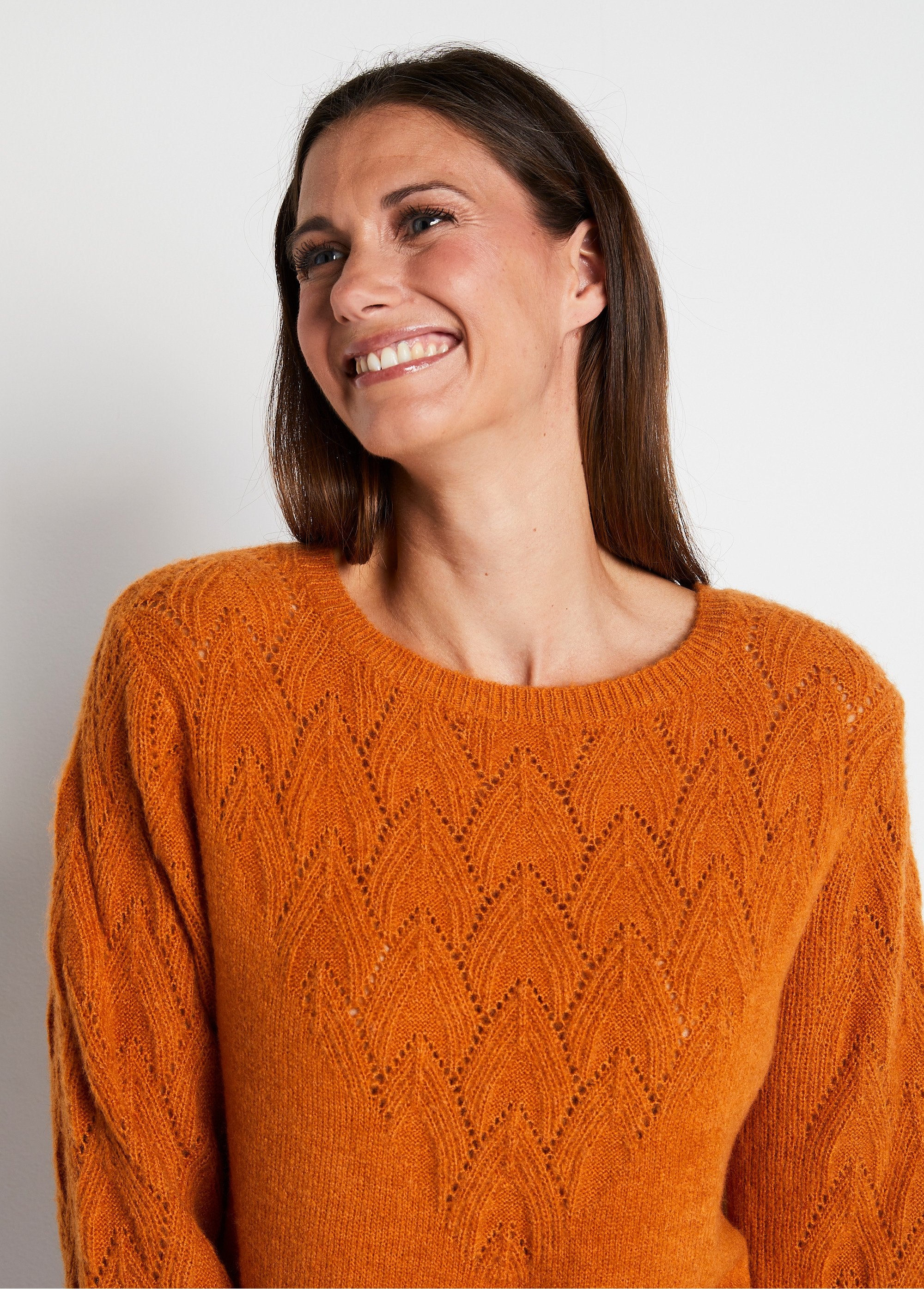 Soft_plain_round_neck_fancy_knit_sweater_Caramel_DE1_slim