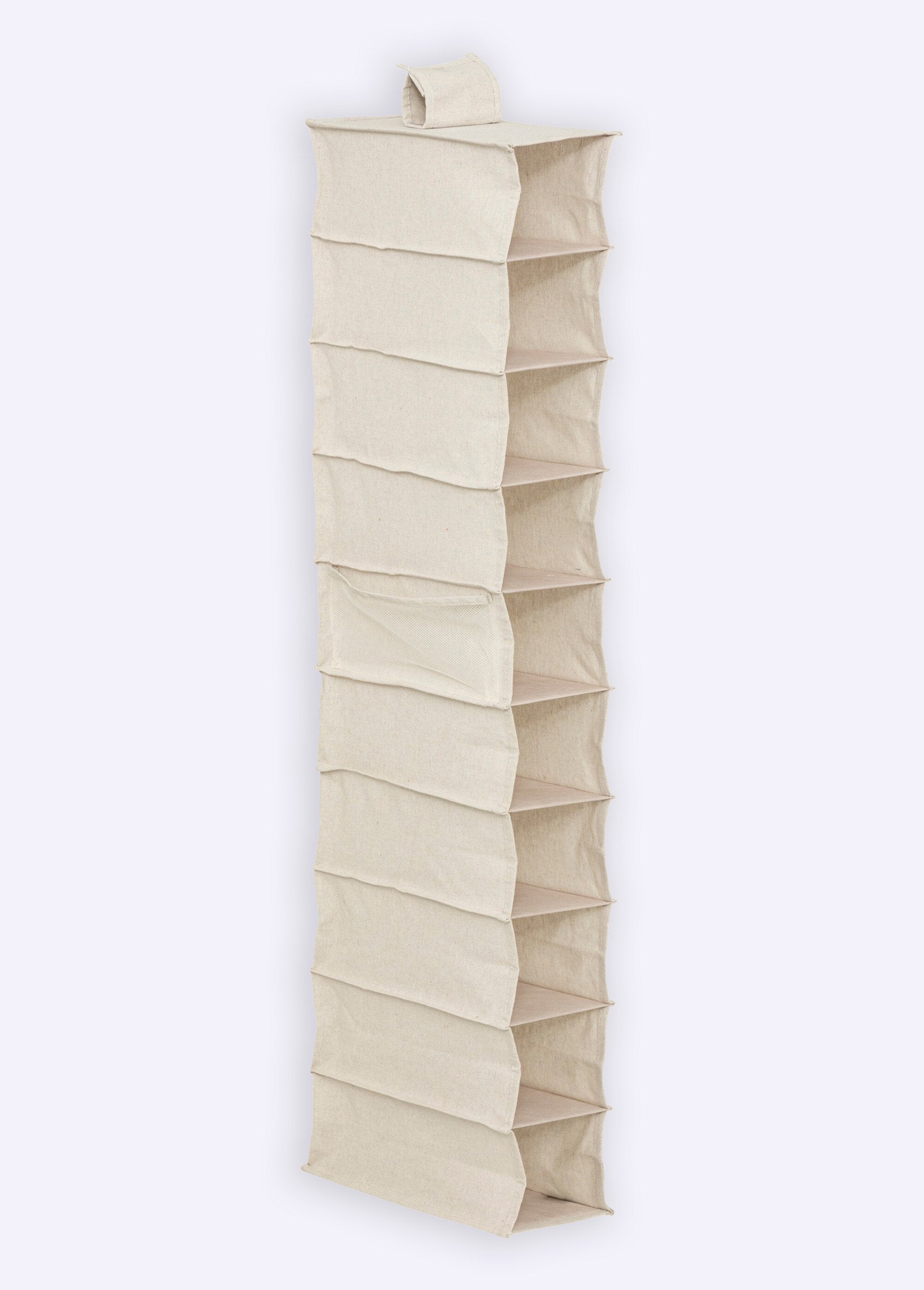 Hanging_shoe_rack,_clear_Beige_FA1_slim