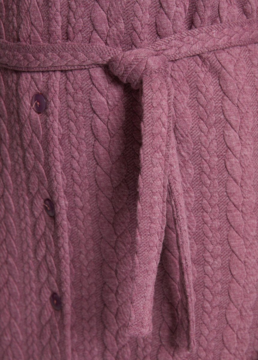 Mid-length_buttoned_dress_in_embossed_knit_Pink_DE3_slim