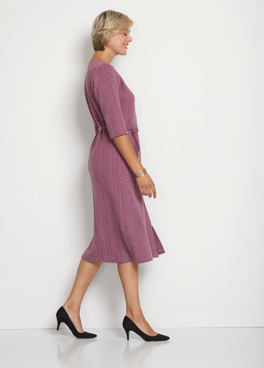 Mid-length_buttoned_dress_in_embossed_knit_Pink_DR1_slim