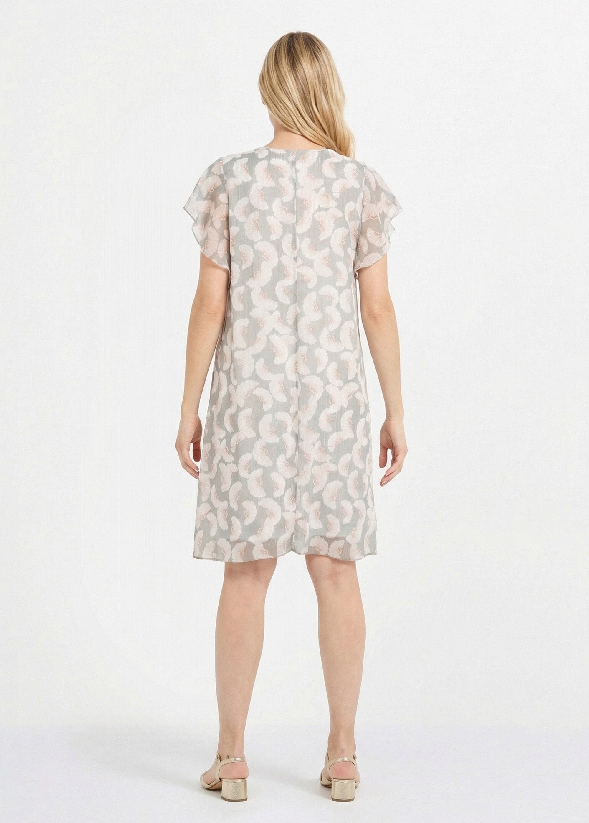 Robe_en_voile_fil_métallisé_motif_ginkgo_Ecru_et_tilleul_DO1_slim