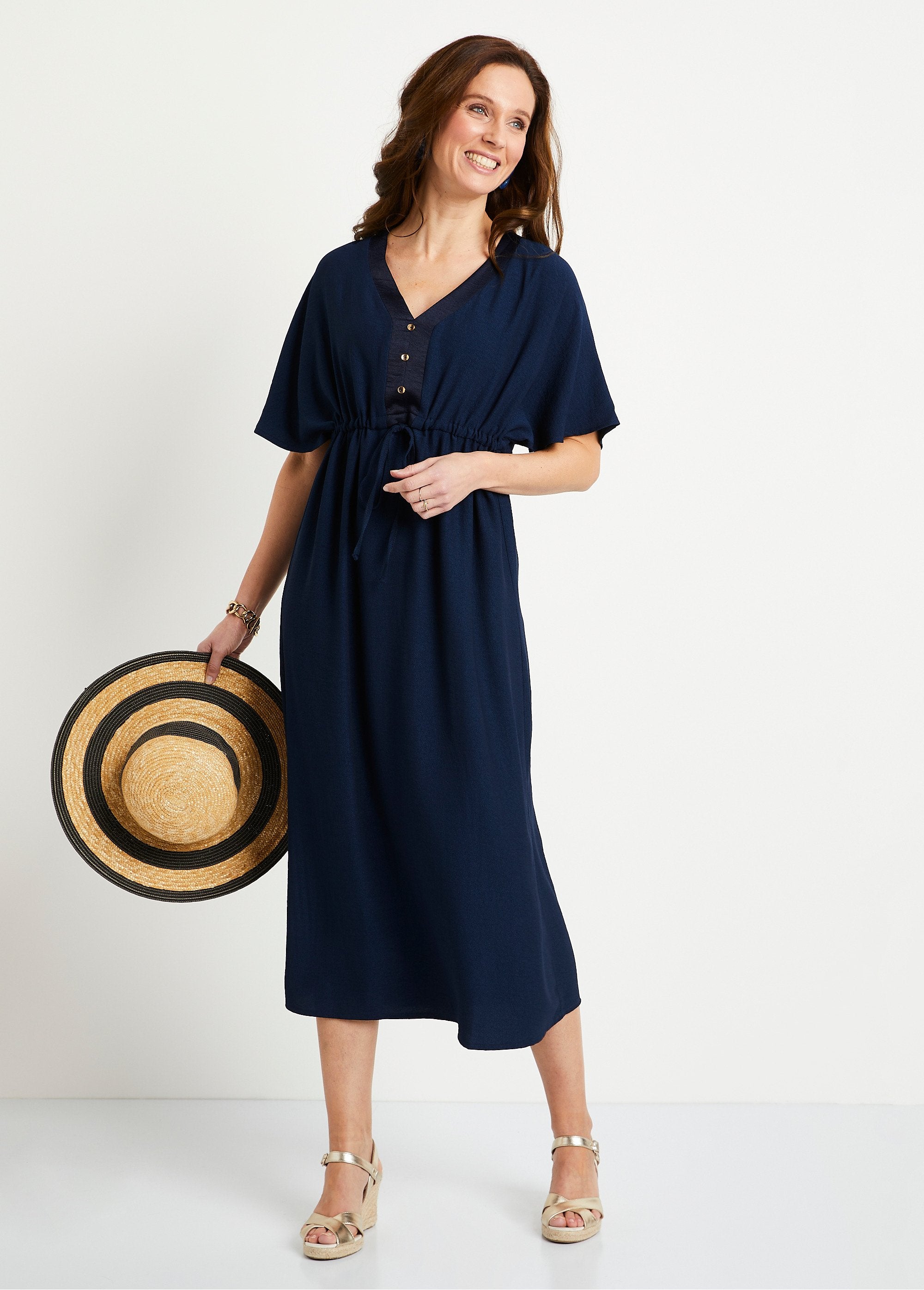 Long_plain_loose_dress_Marine_FA2_slim