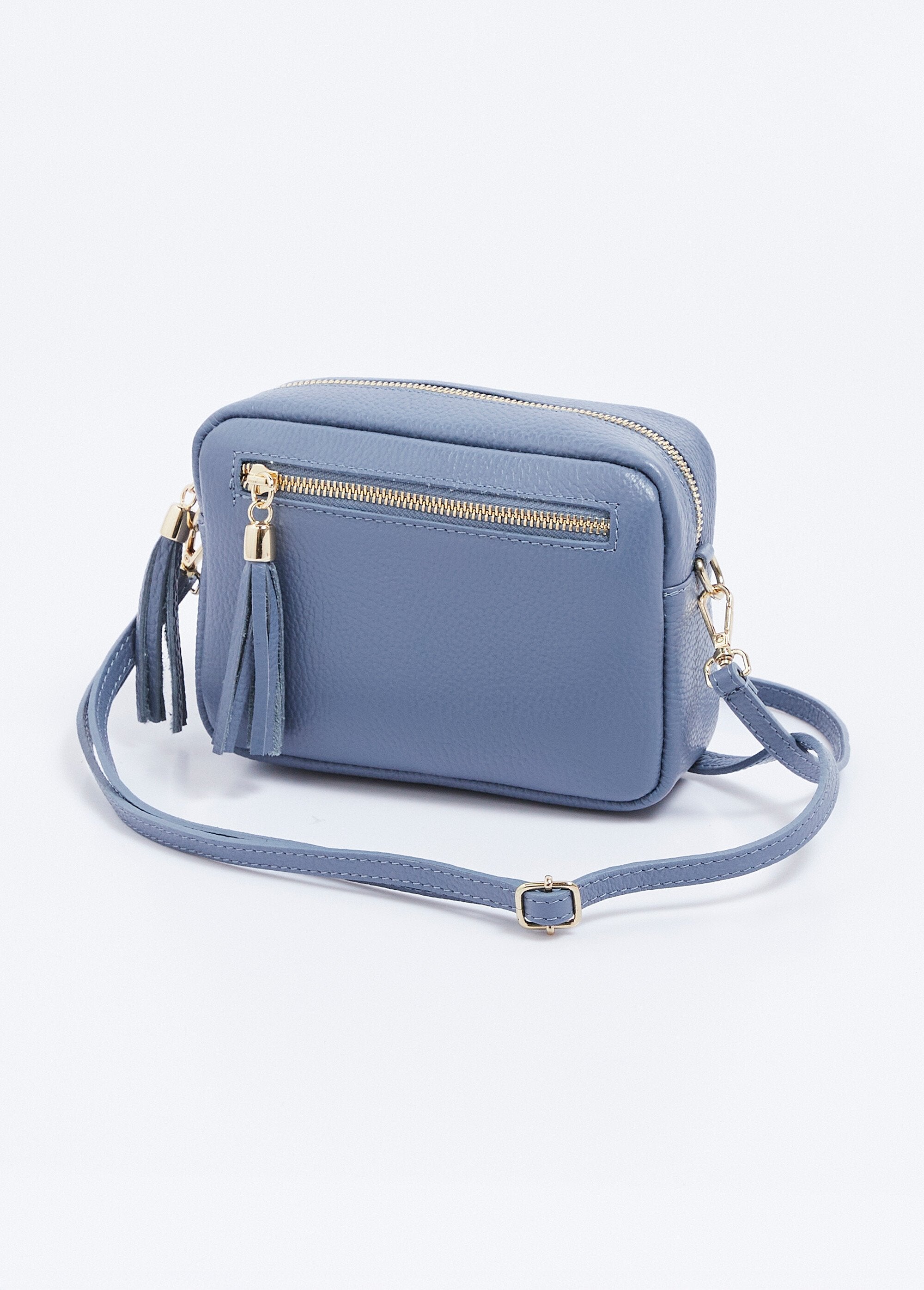 Rectangular_zipped_shoulder_bag_grained_leather_Bleu_gris_FA1_slim
