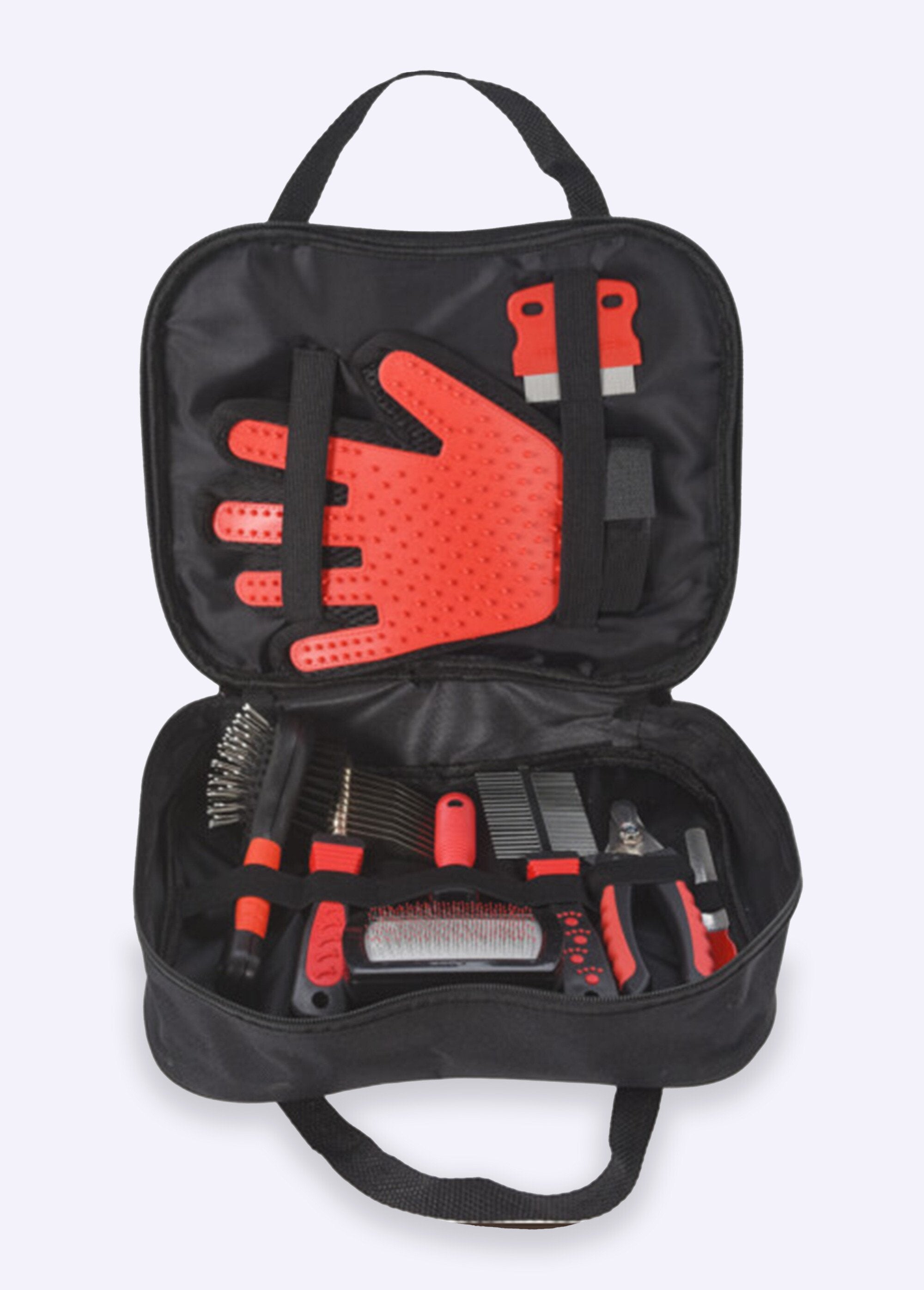 9-piece_pet_grooming_bag_Black_FA1_slim