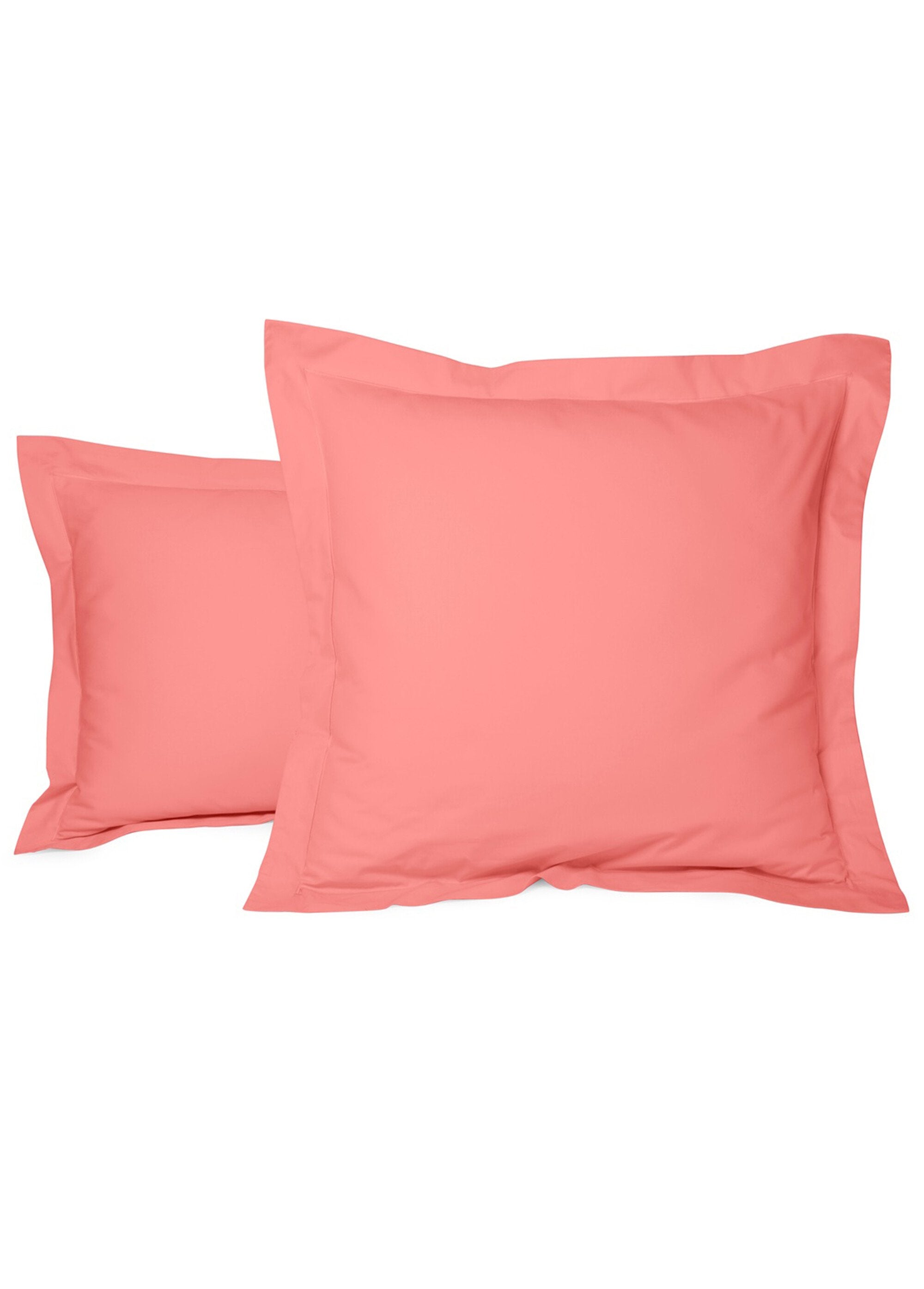 Pillowcase_-_Plain_Cotton_percale_Coral_orange_FA1_slim