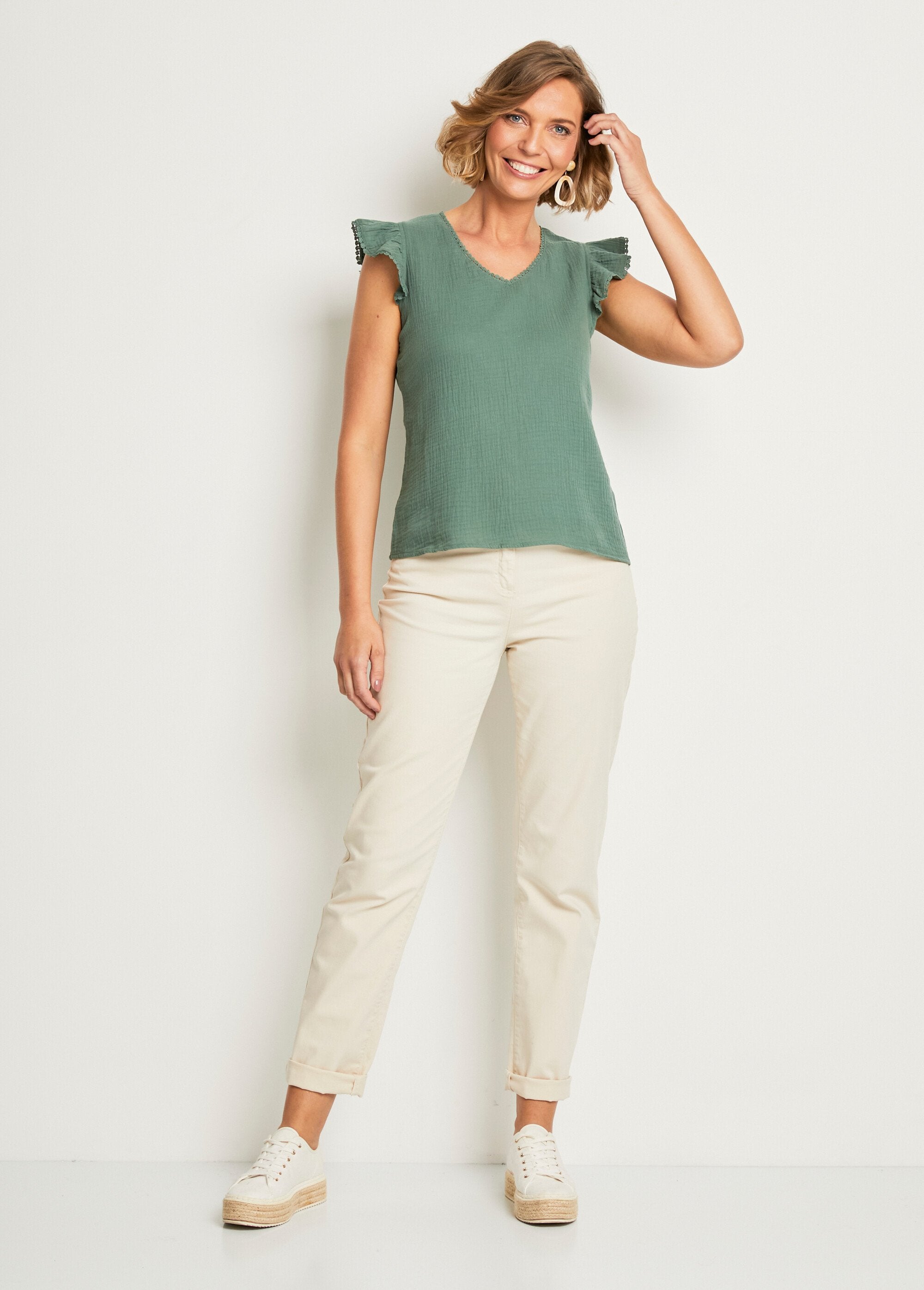 V-neck_tunic_with_fancy_sleeves_Lime_green_SF1_slim