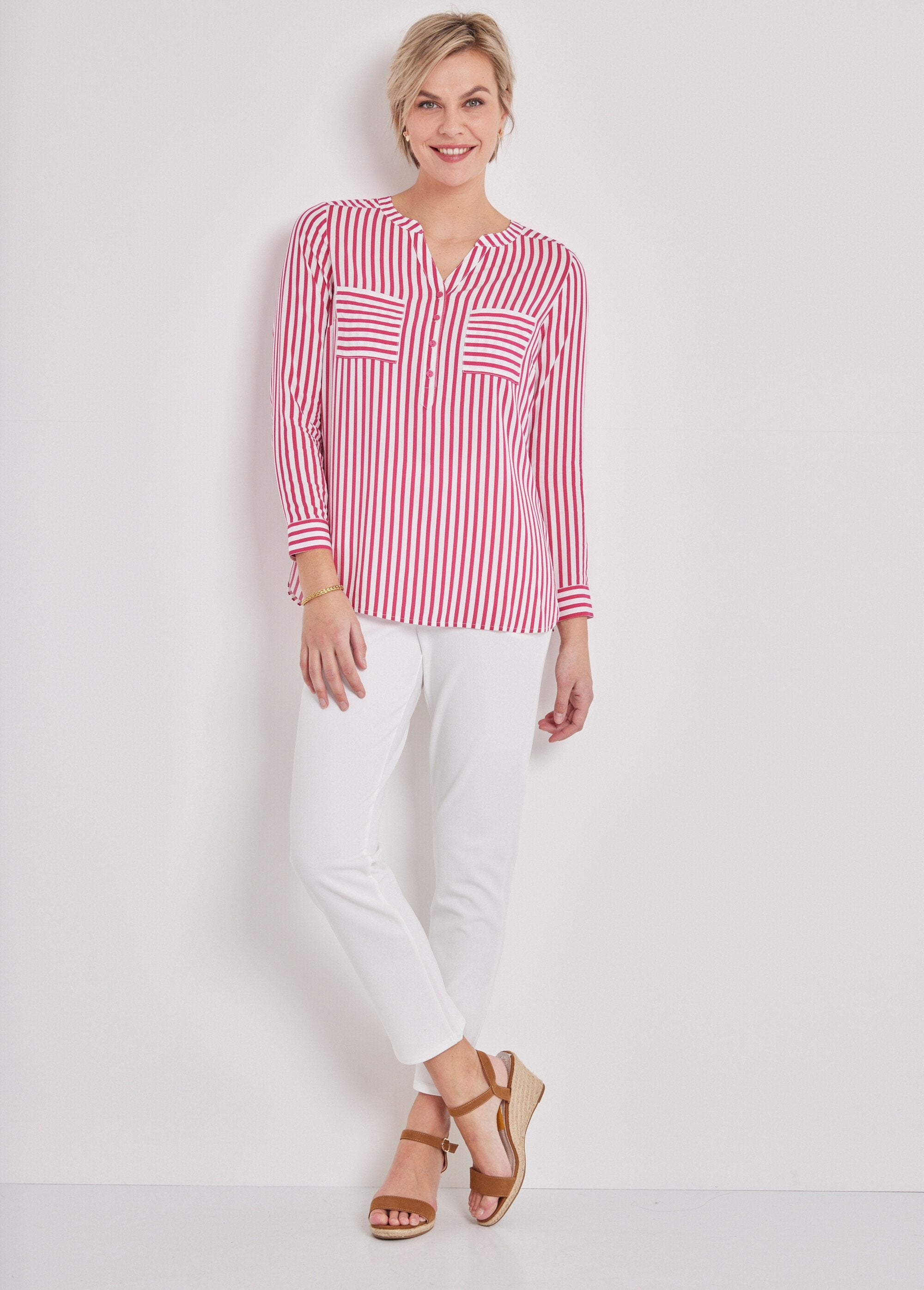 Striped_long-sleeved_tunic_Fuchsia_SF1_slim