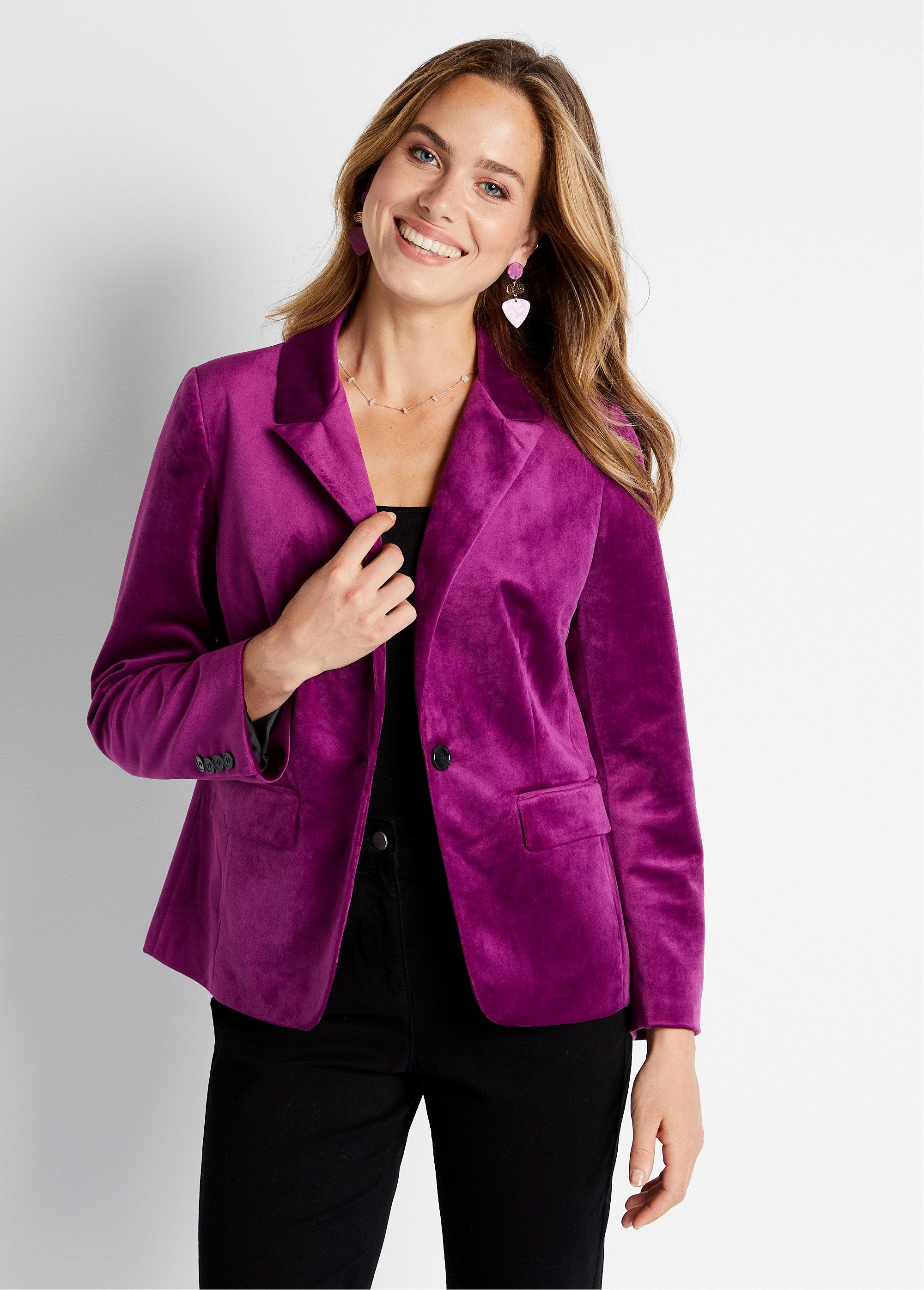 Straight_plain_velvet_blazer_jacket_with_tailored_collar_Purple_FA1_slim